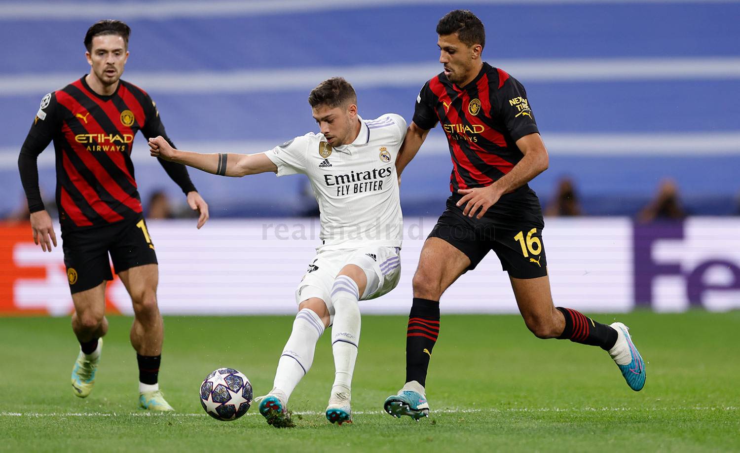 Real Madrid Manchester City. Foto Helios de la Rubia