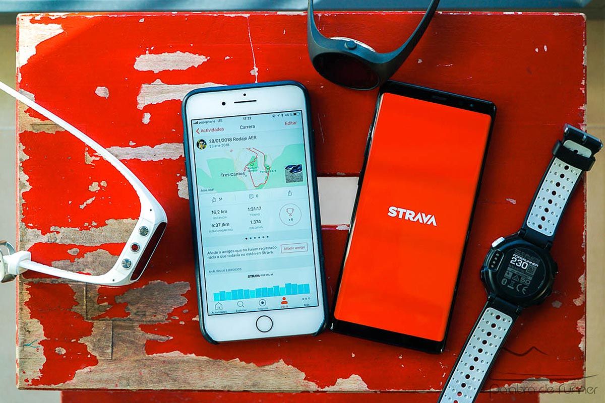 Strava app