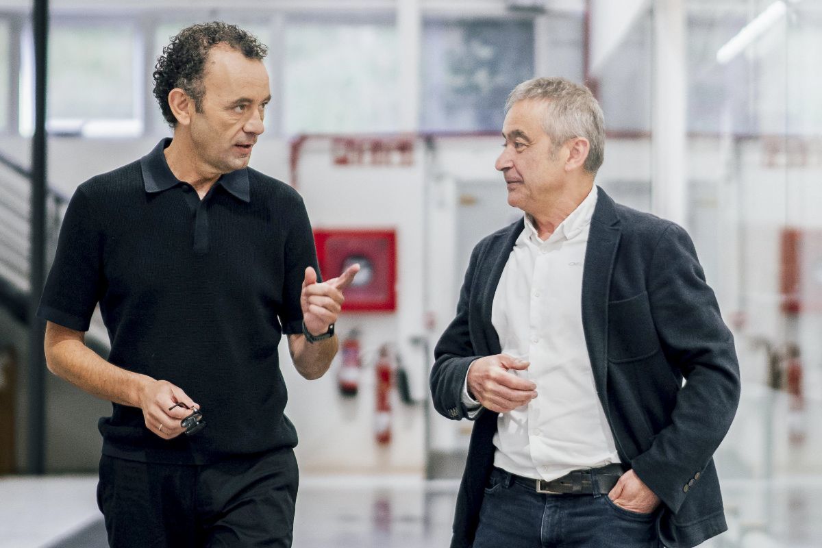 Daniel Martínez y Jon Fernández en Orbea 