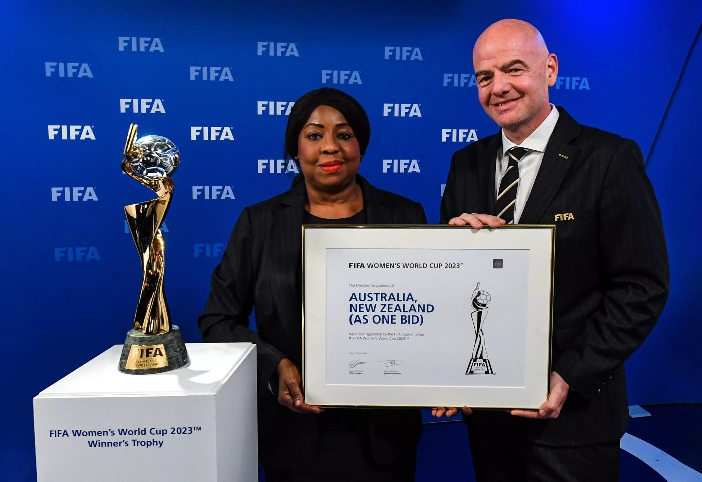 Fifa Fatma Samoura Infantino