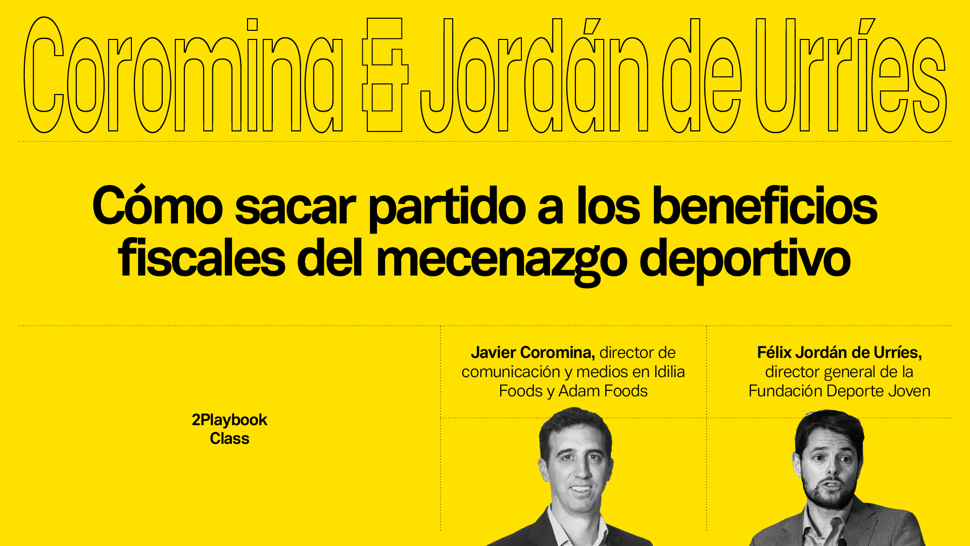 Pantalla Fundación Deporte Joven