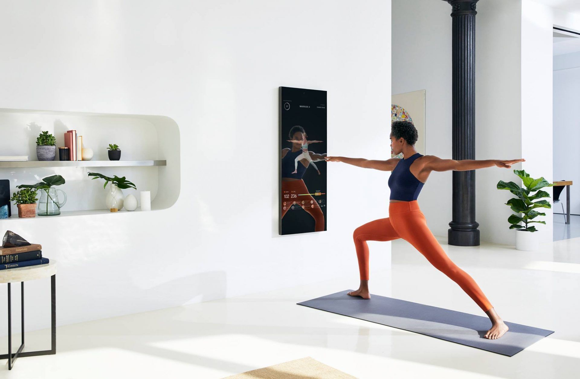 mirror lululemon yoga