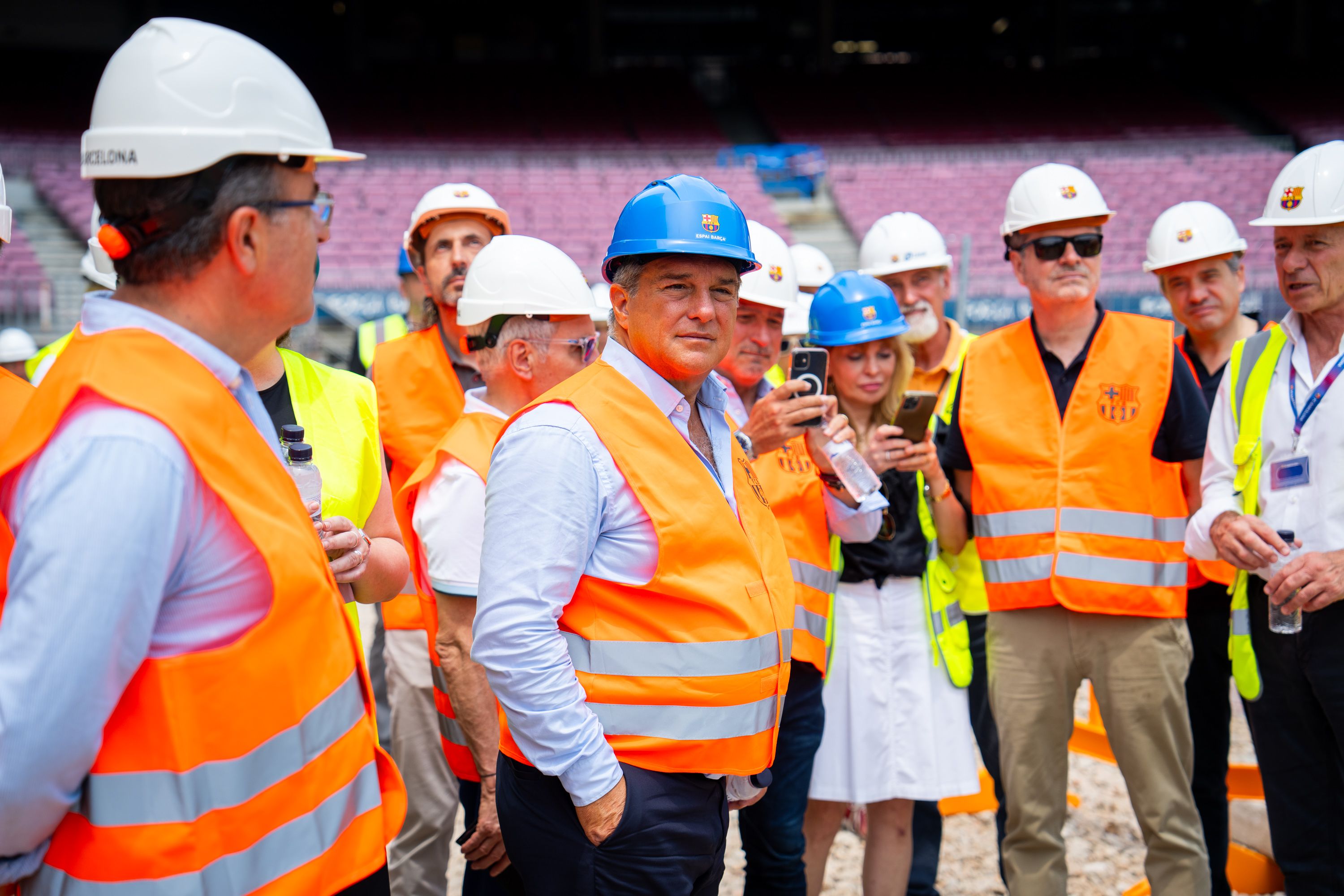 Joan Laporta Obras Camp Nou Barça