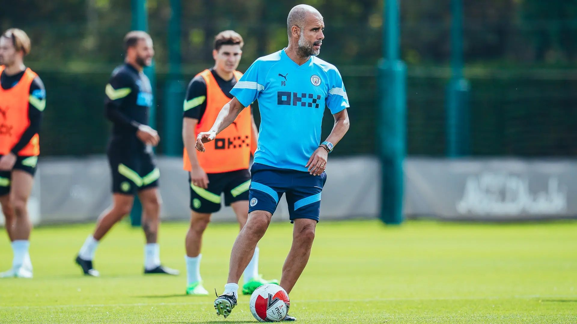 Manchester City Entrenamiento