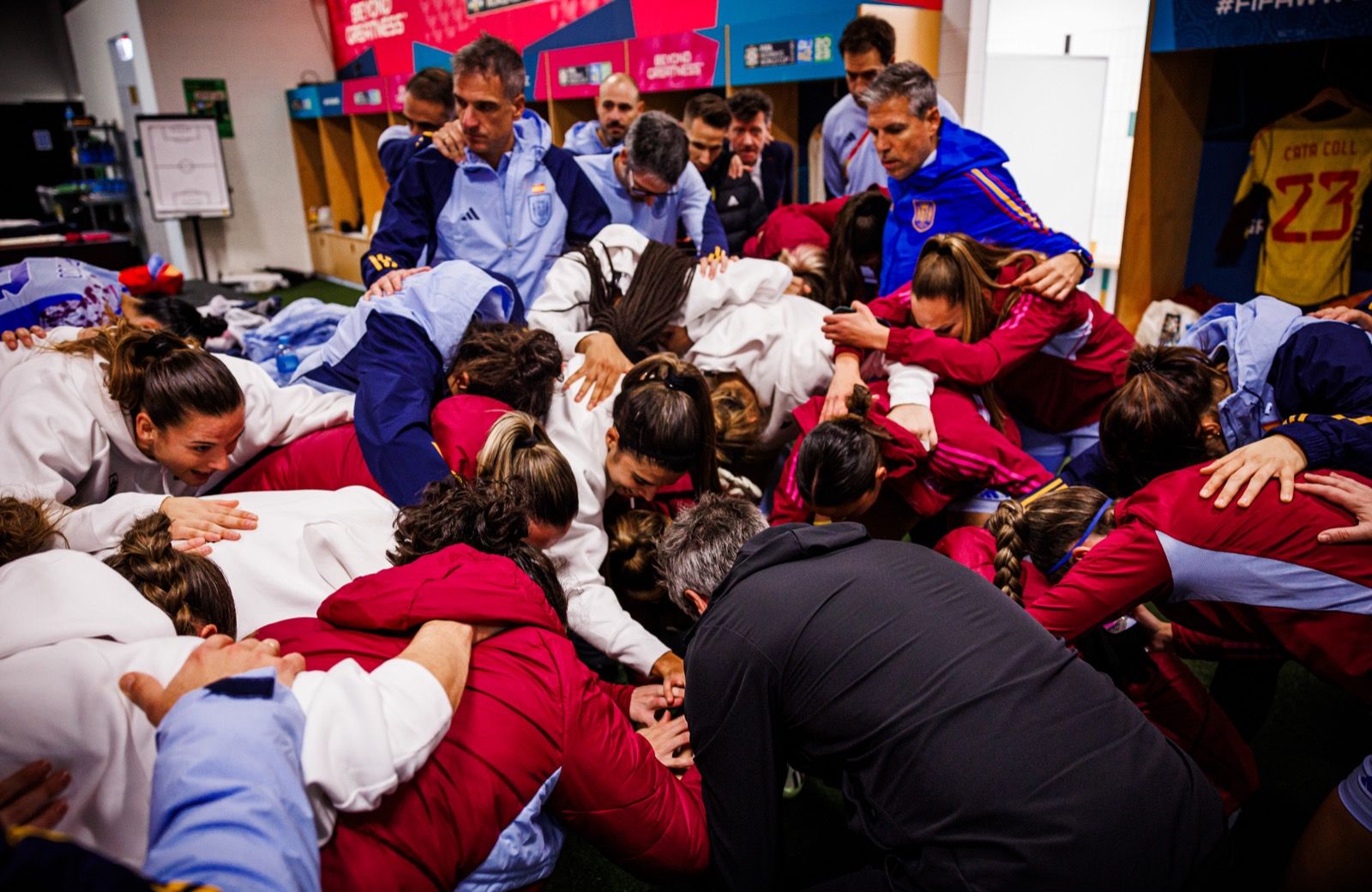 La Selección Española Femenina, en el Mundial de 2023. (Foto: RFEF)