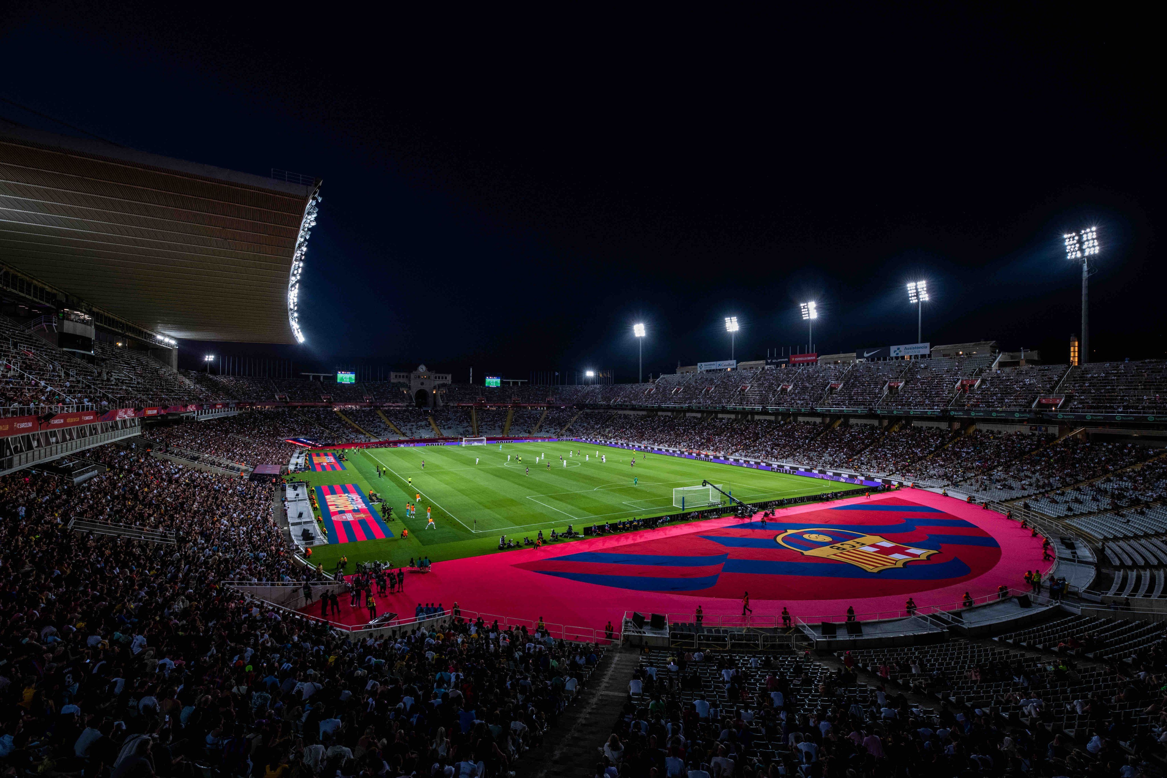 Barça Montjuic Noche recurso