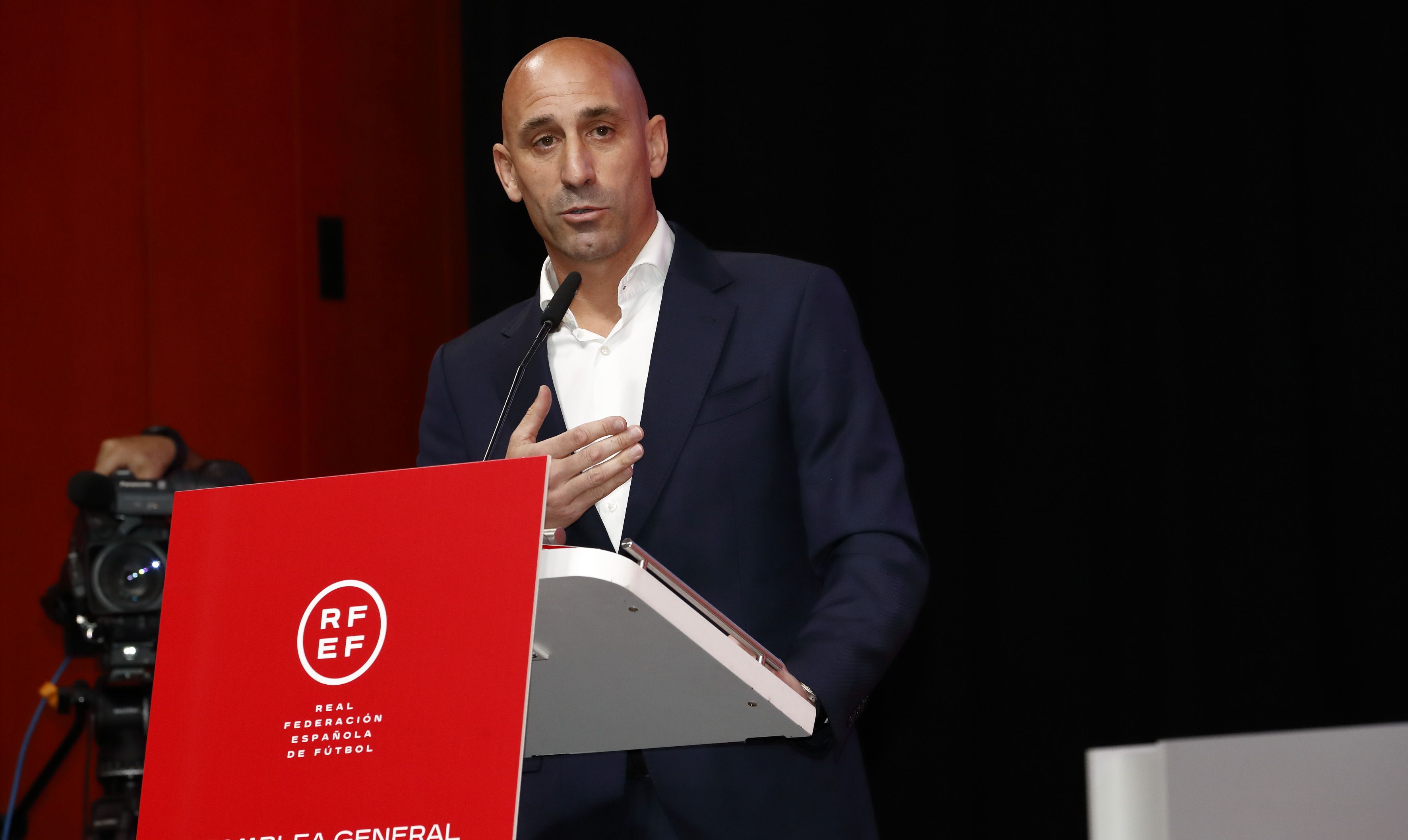 Luis Rubiales. Fuente: Rfef