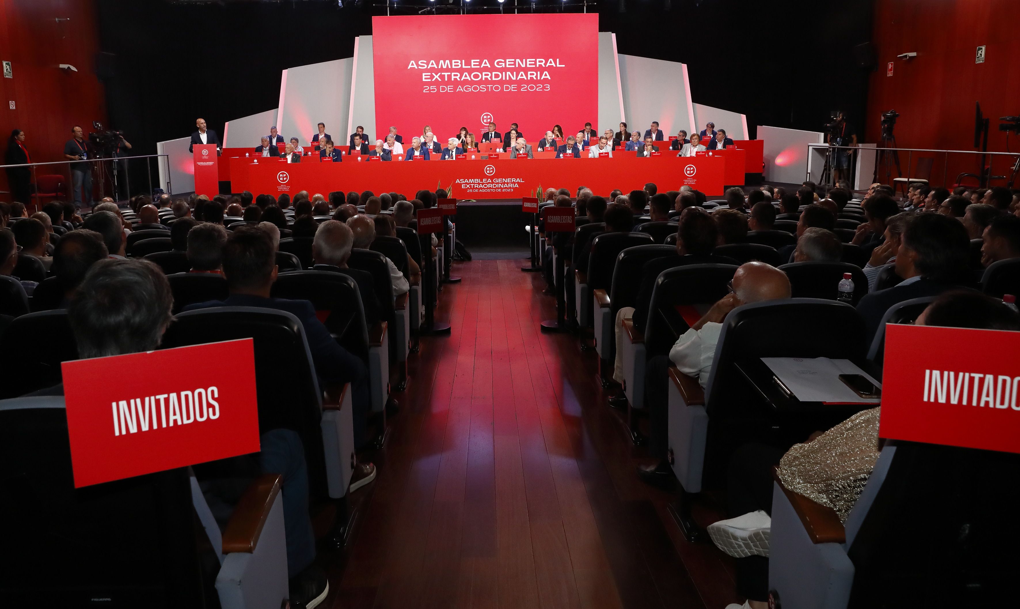 Asamblea Real Federación Española de Fútbol. Fotografía: RFEF