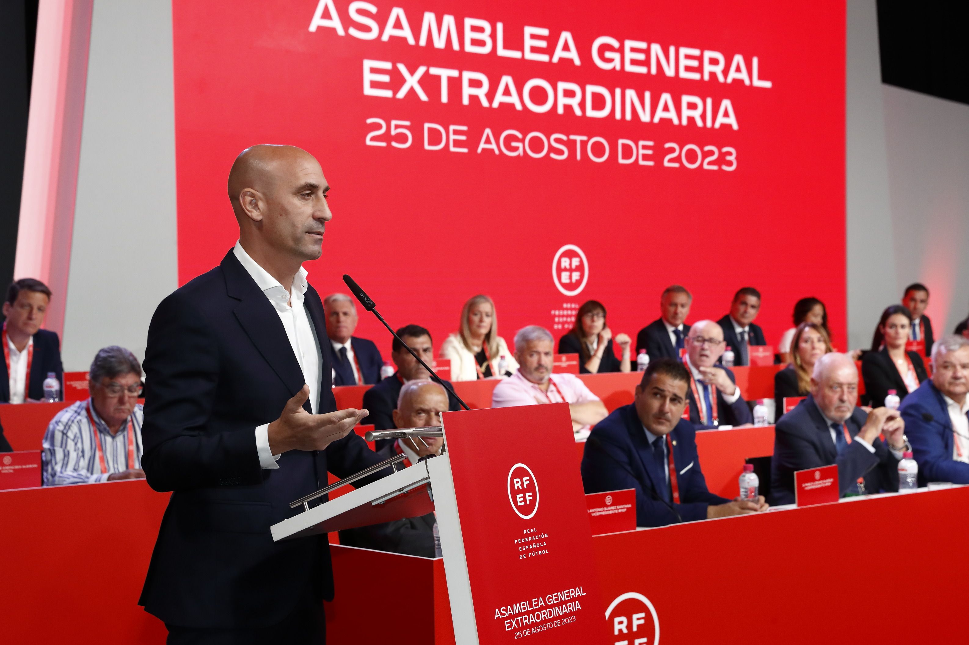 Luis Rubiales. Fuente: Rfef