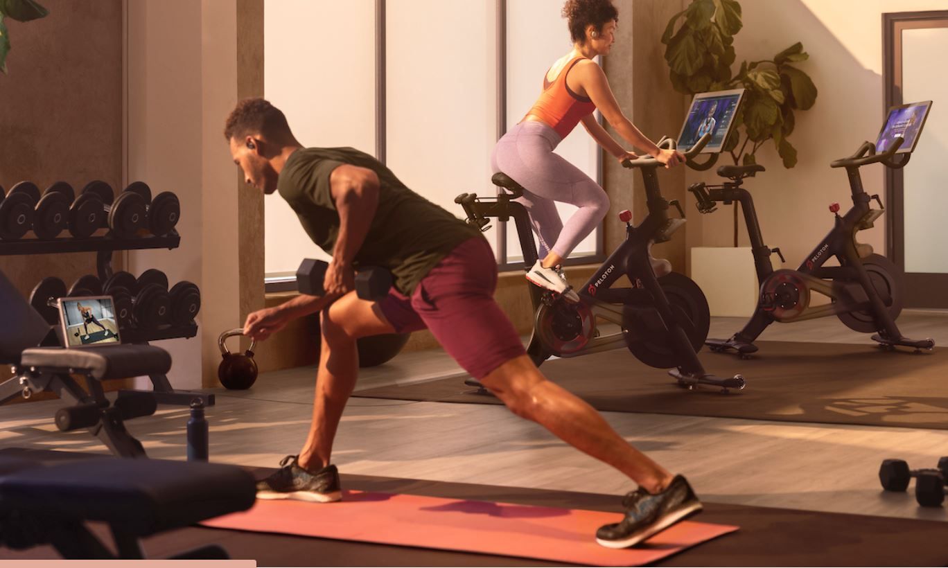 Peloton home fitness