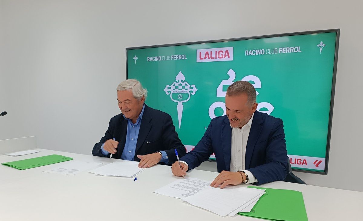 Racing Ferrol BeOne fitness futbol alianzas 2023