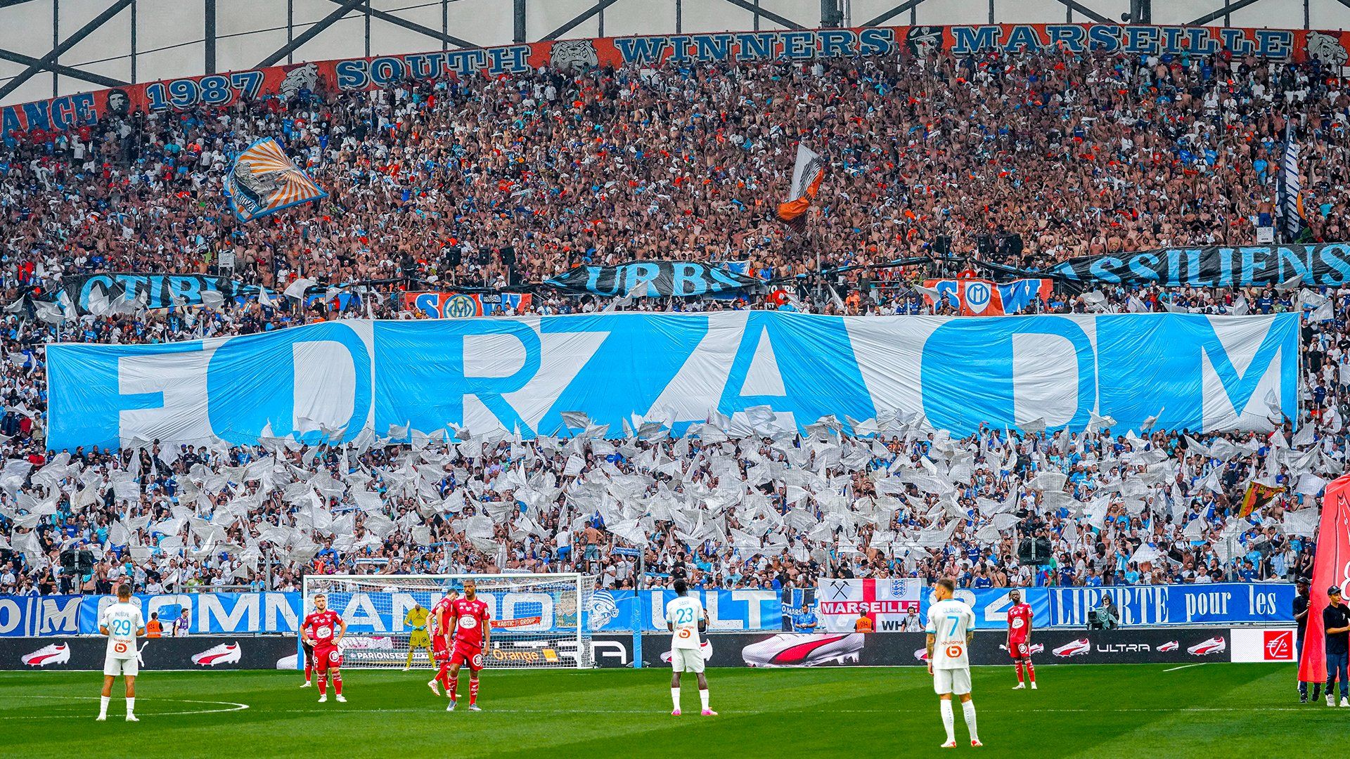 Ligue 1 Olympique Marsella Estadio Aficion 2023 2024