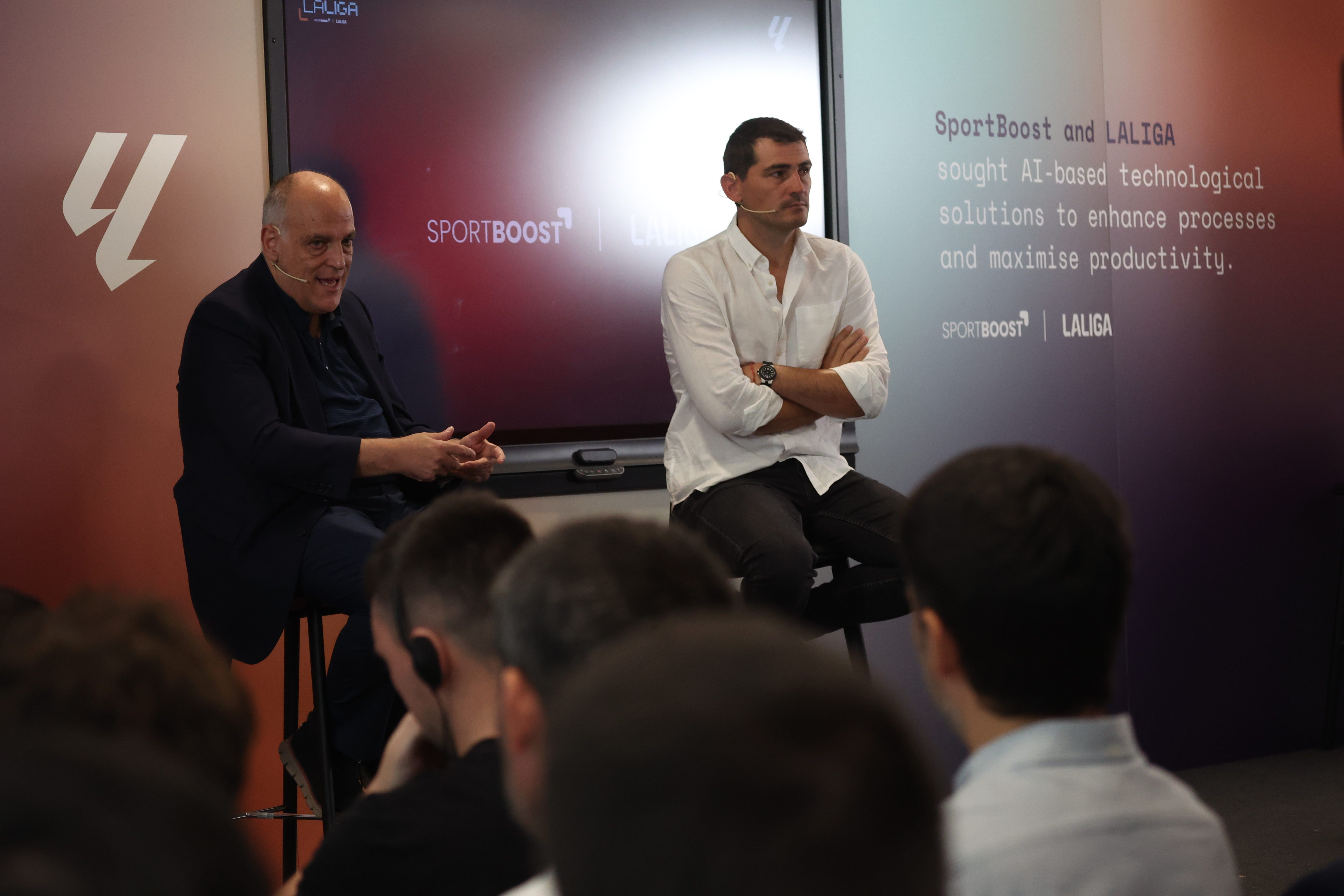 LaLiga SPort Boost Tebas Casillas 2023