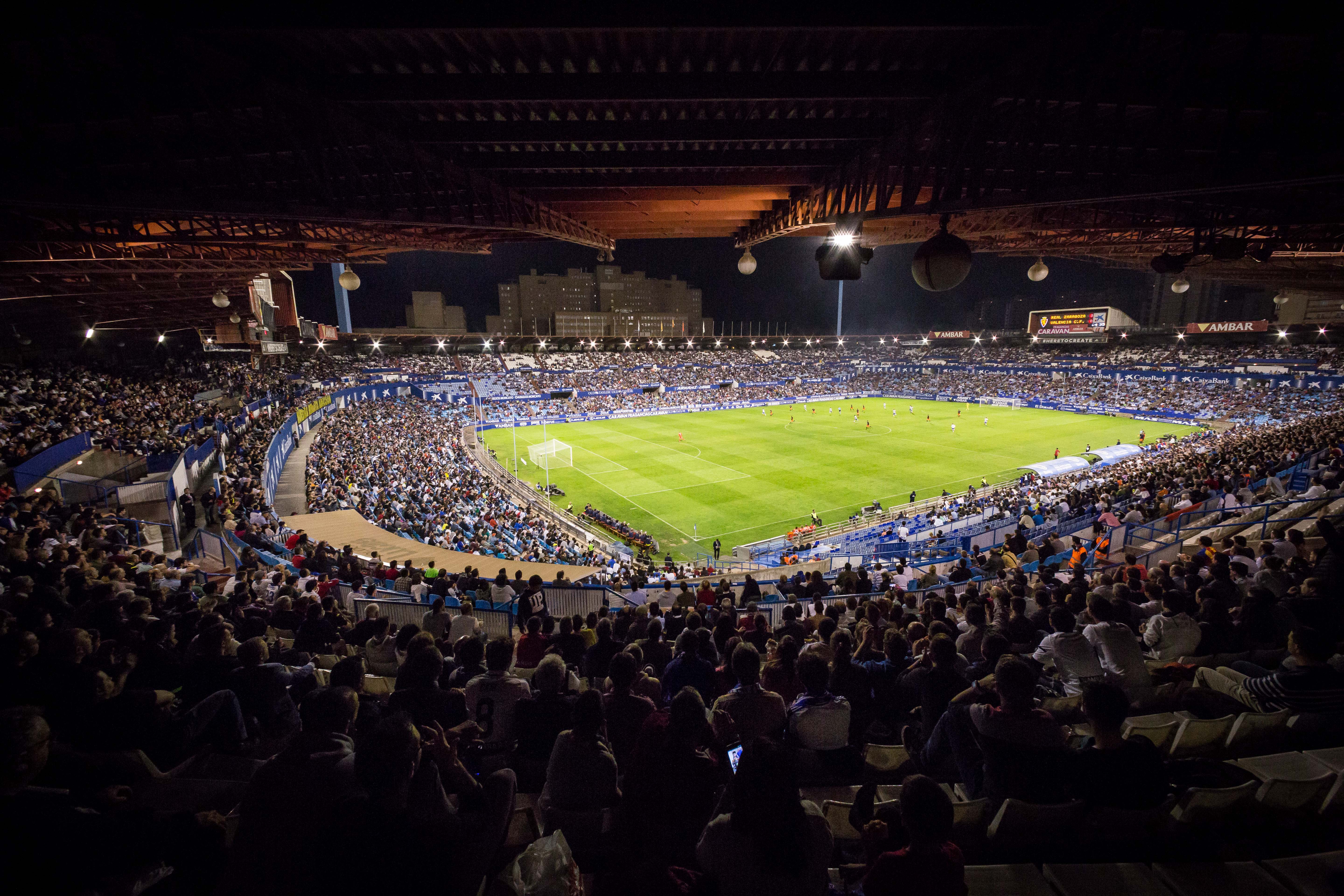 real zaragoza romareda