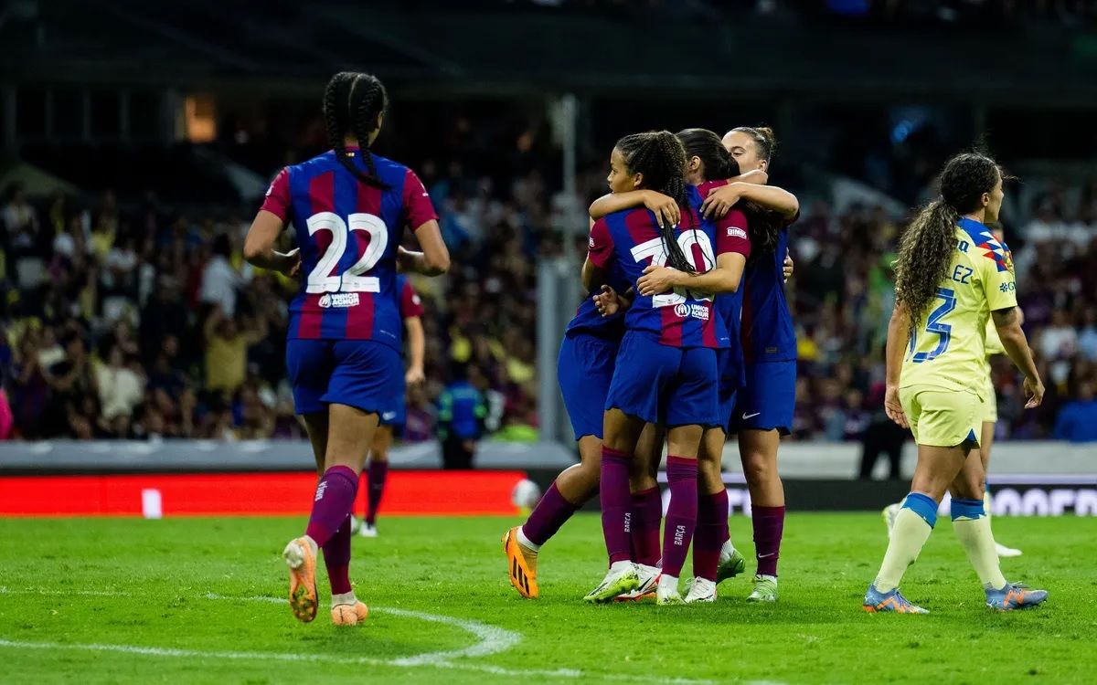 FC Barcelona Femenino Mexico 2023 CA Sports