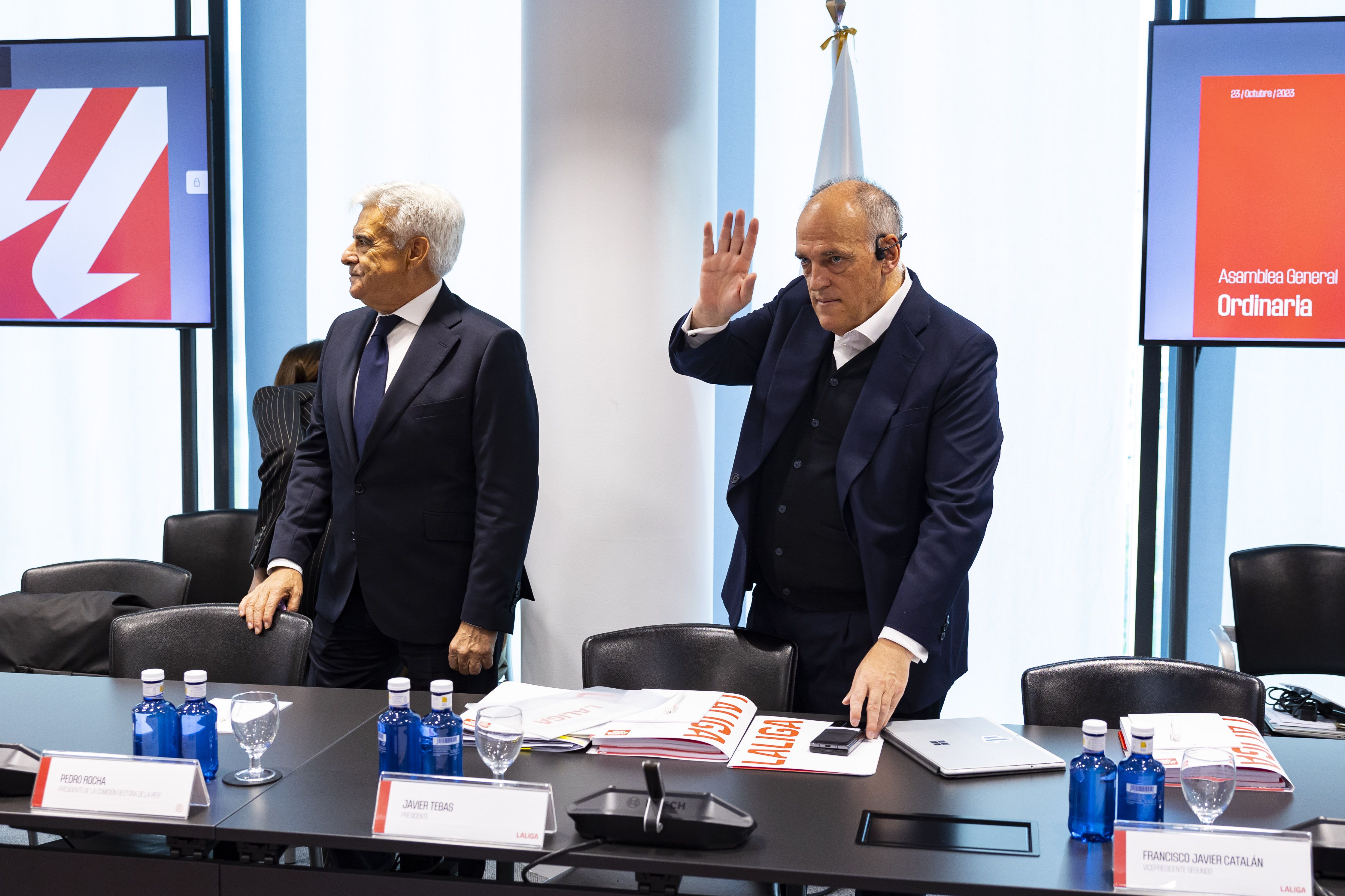  Rocha Rfef Javier Tebas LaLiga presidente