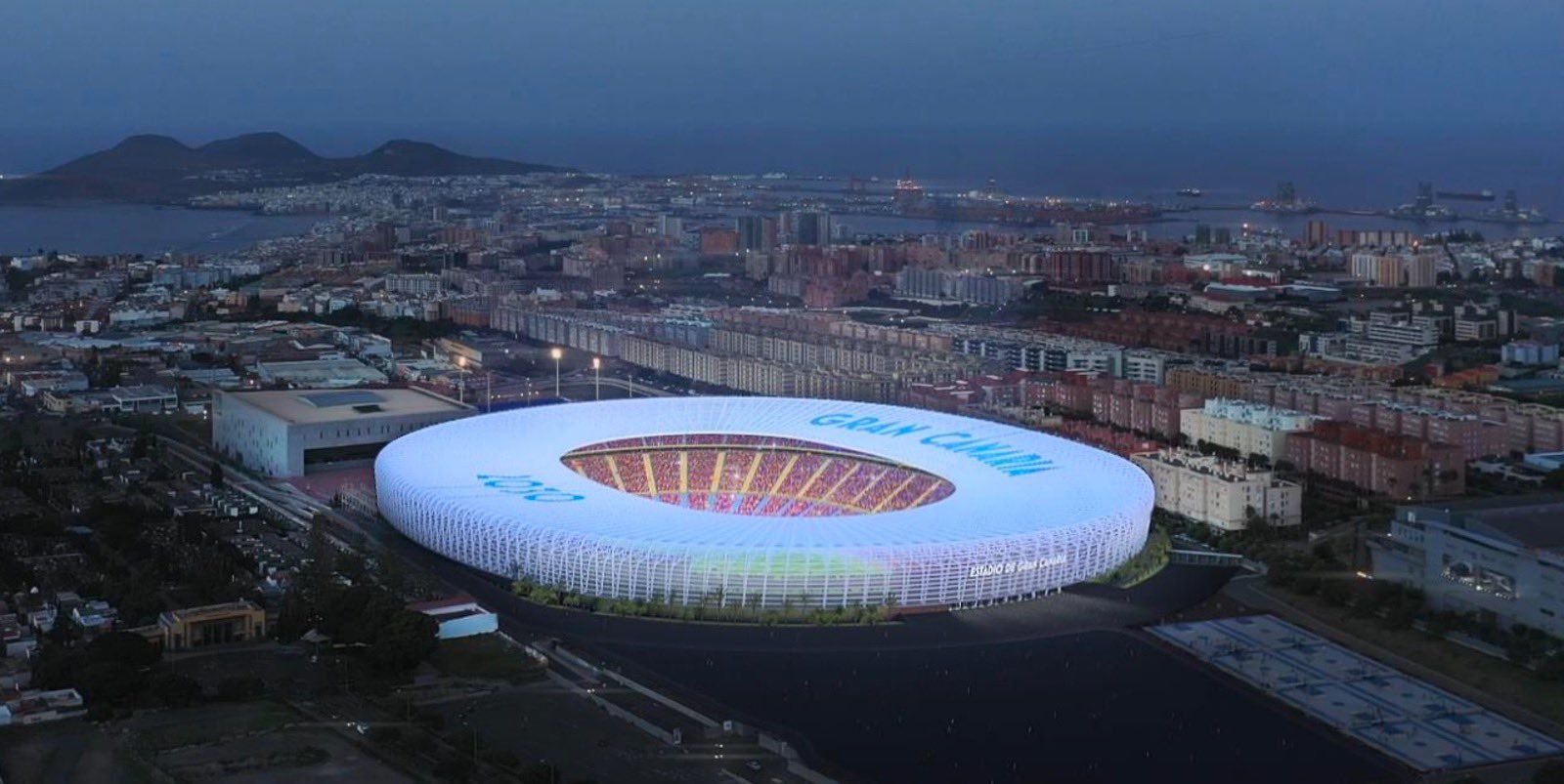 UD Las Palmas proyecto nuevo estadio Mundial 2030