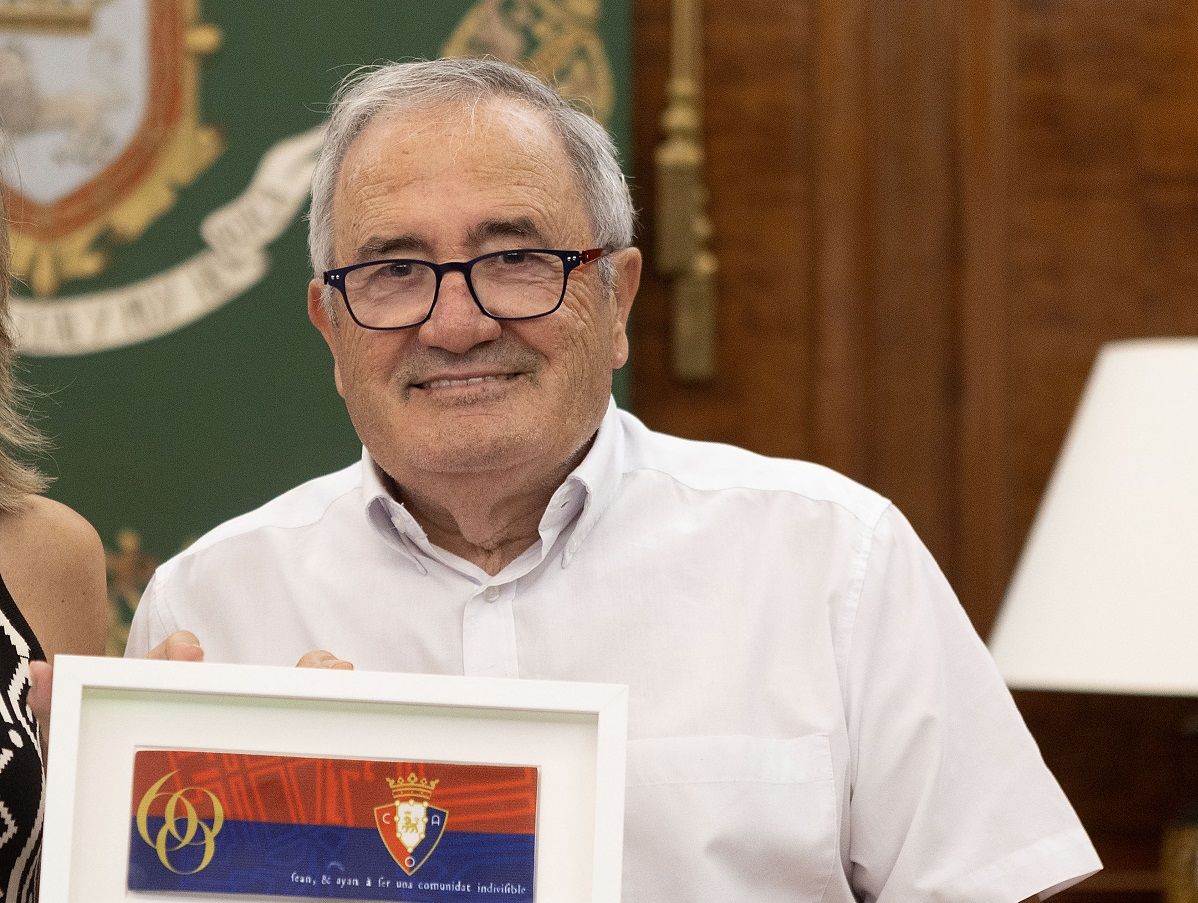 Luis Sabalza Osasuna Presidente