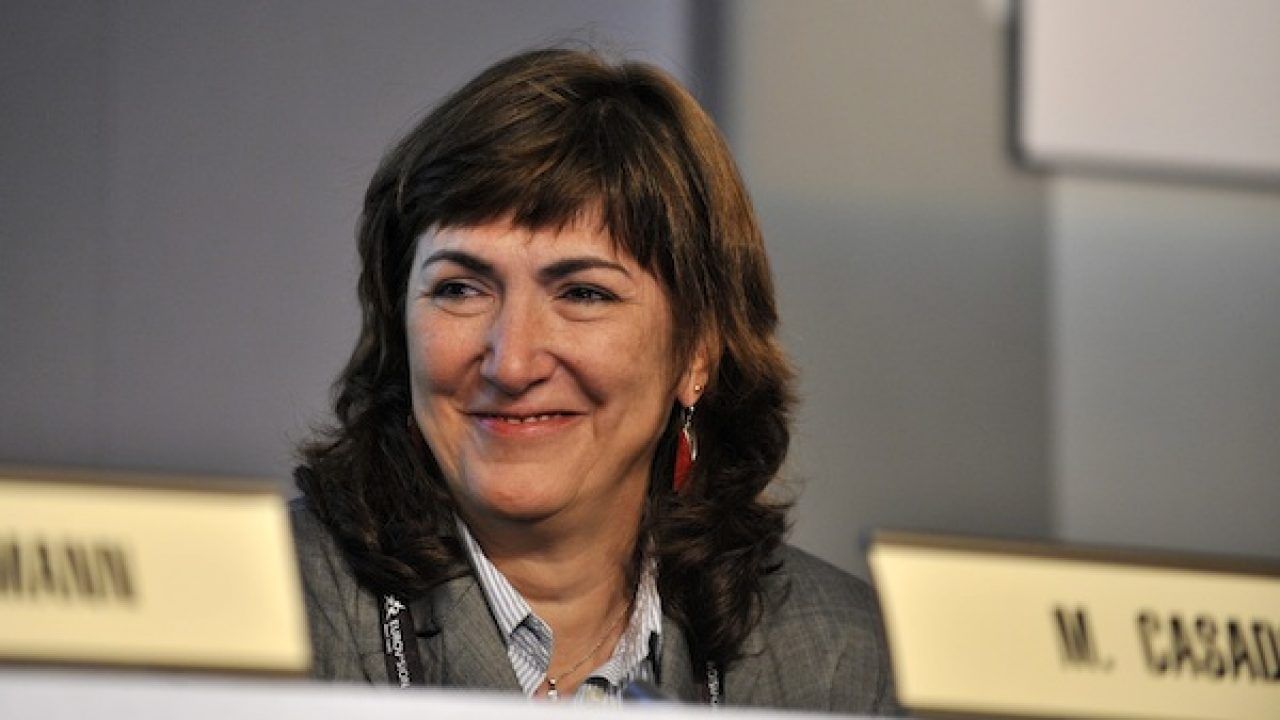 marisol casado presidenta triatlón sonriente