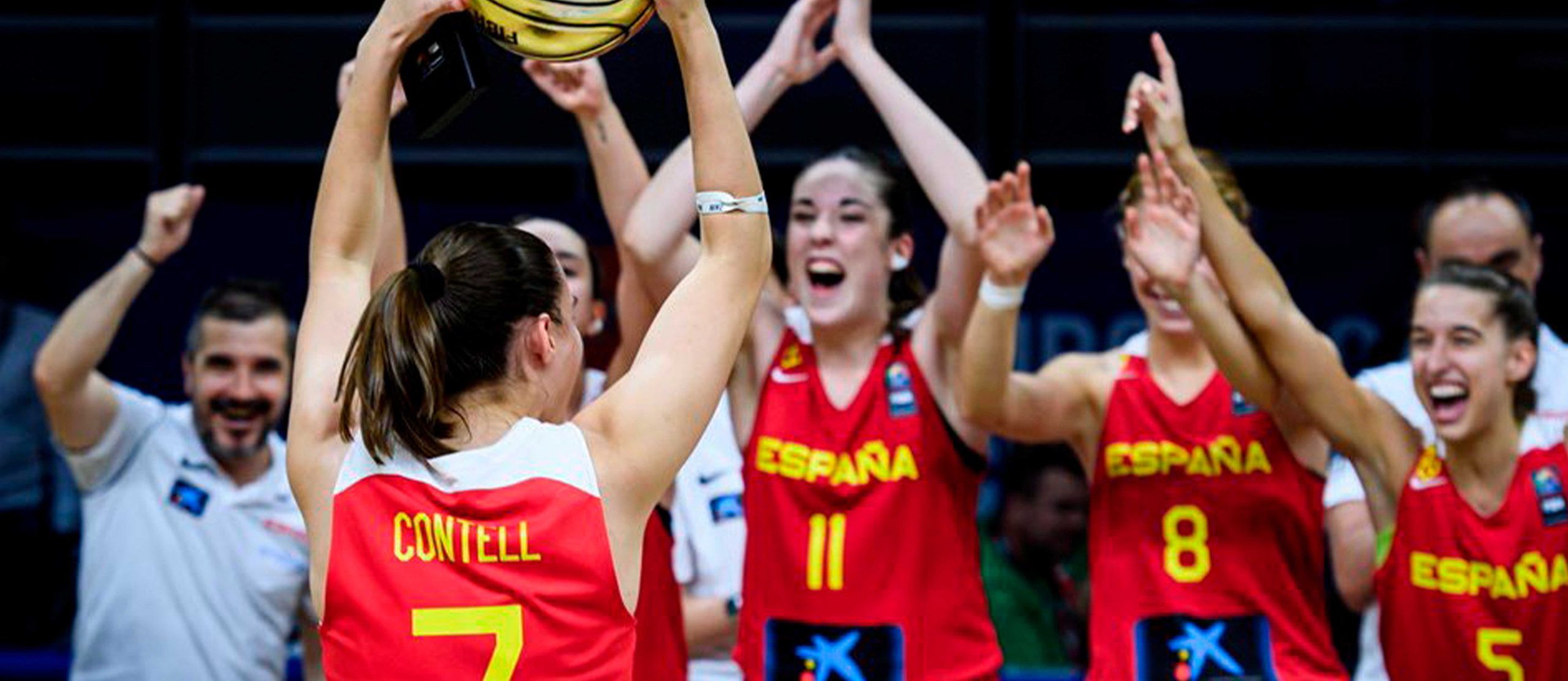 Selección Española Baloncesto Femenino sub-20 familia