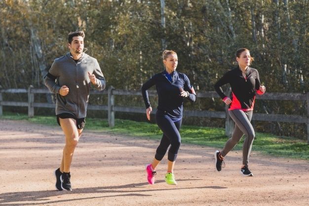 Deporte al aire libre actividad física