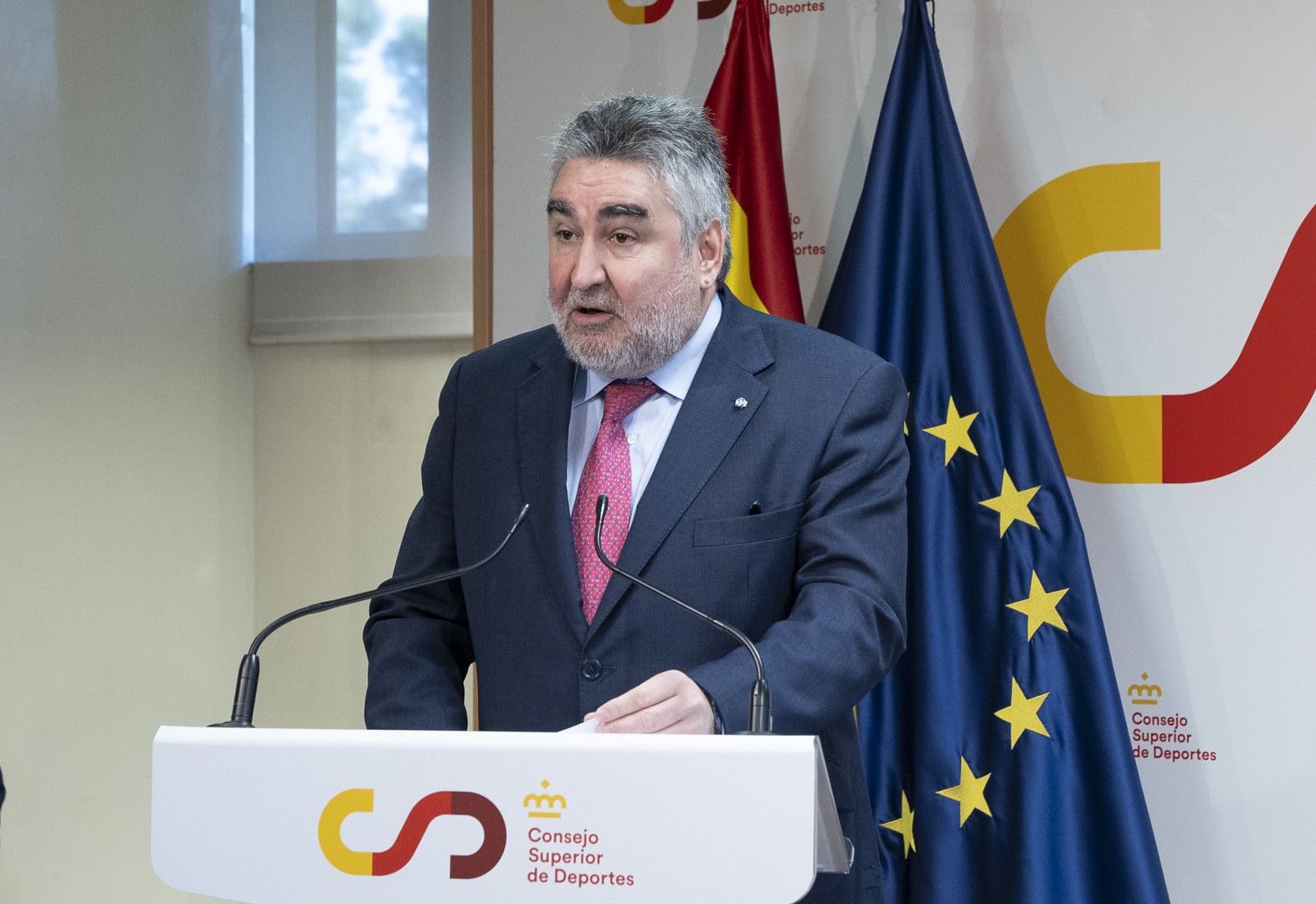 José Manuel Rodríguez Uribes. Fotografía de Jose Manuel de Lago Panadero (CSD)