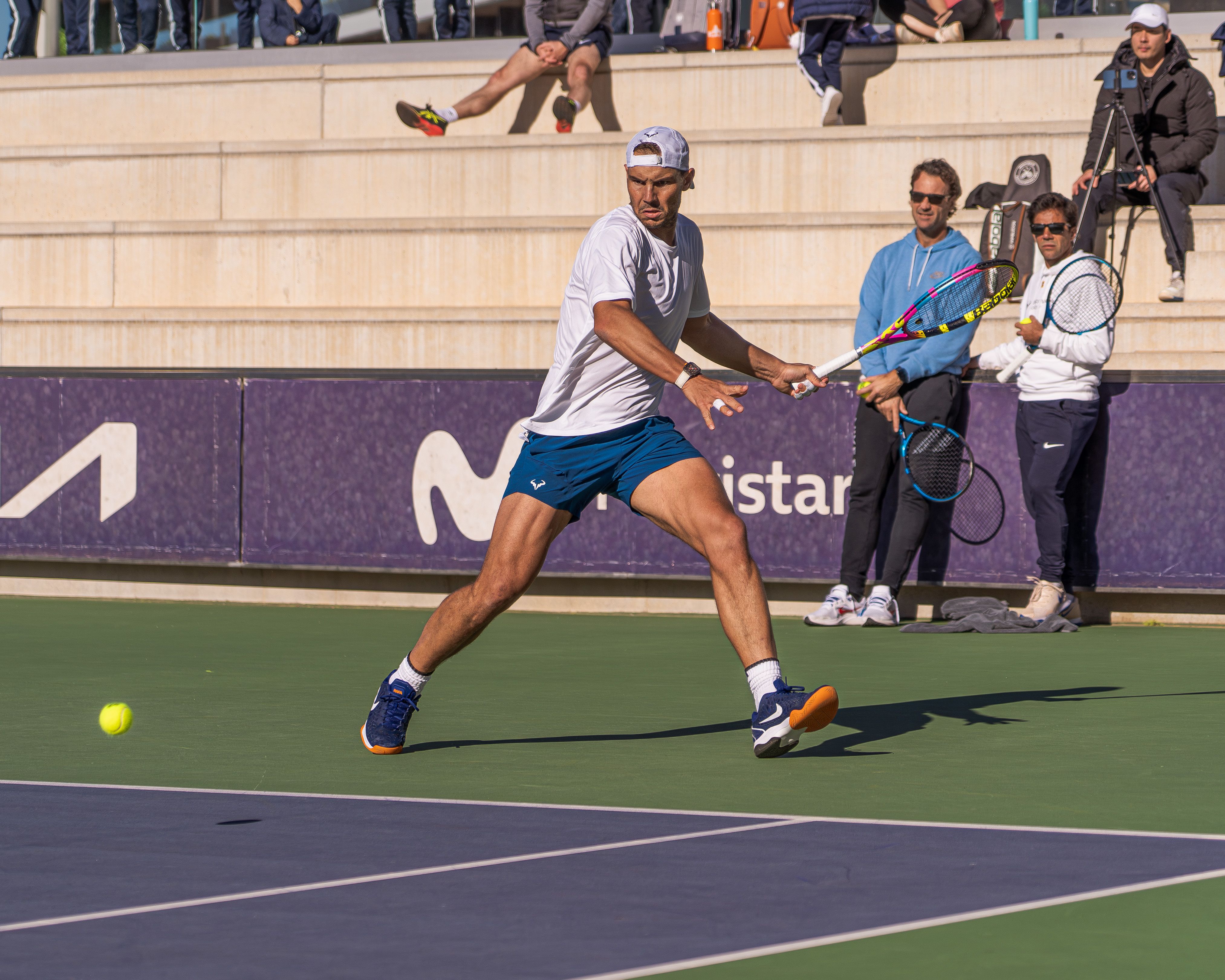 Rafa Nadal en la Rafa Nadal Academy 