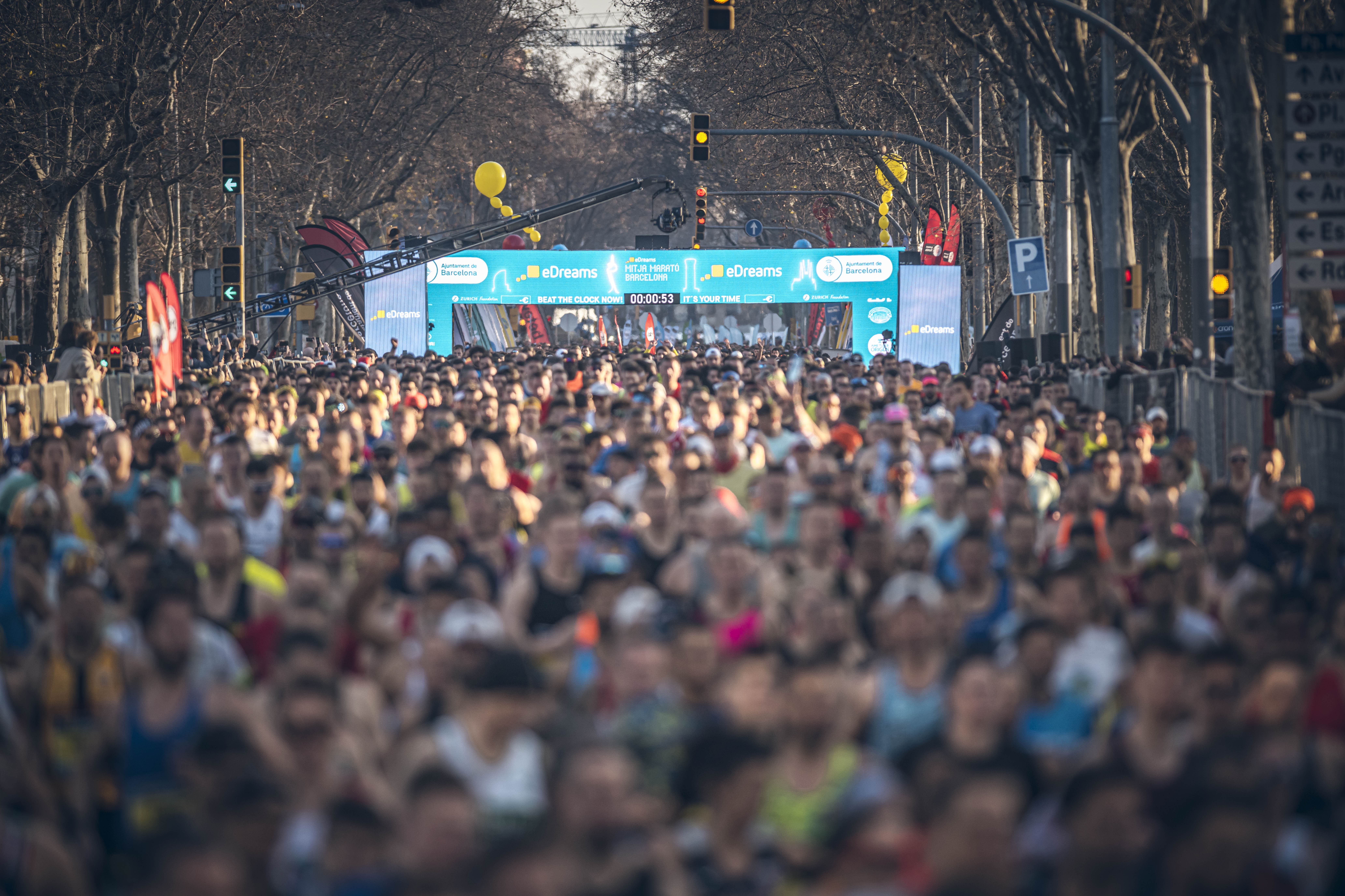 medio maratón de Barcelona
