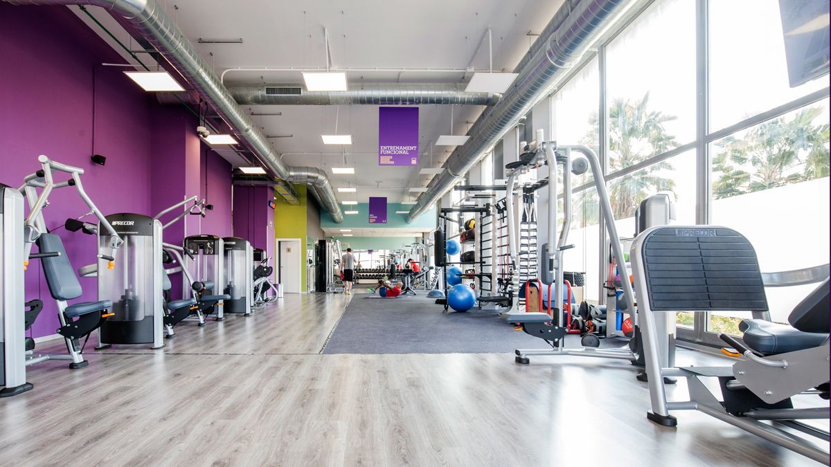 El Anytime Fitness de Sarrià, entre los que han dejado la marca.