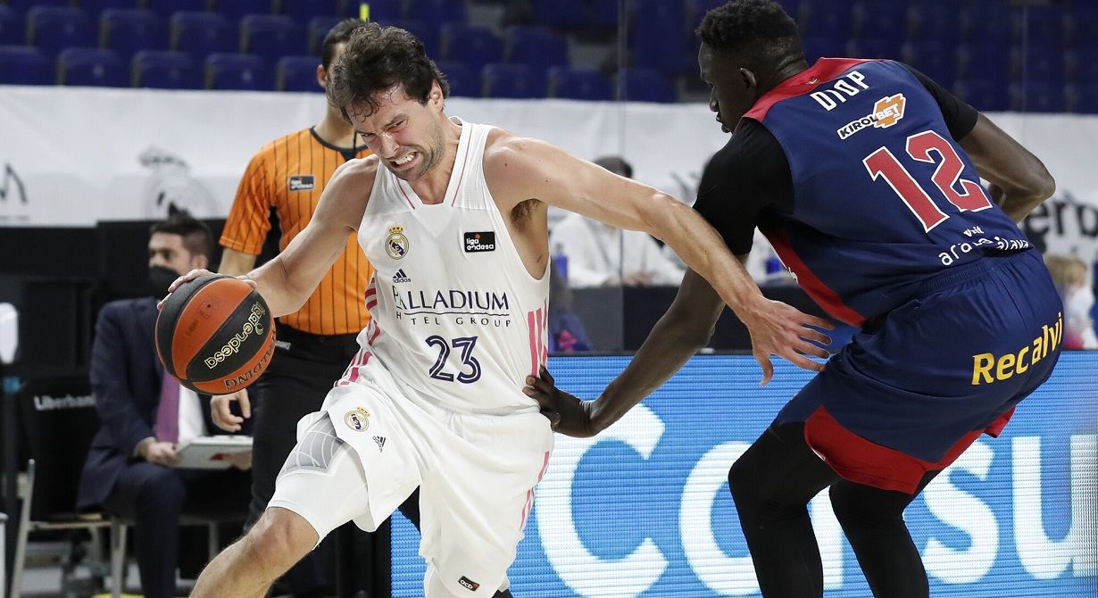 Real Madrid   Kirolbet Baskonia ACB. Fotografía de P.Castillo