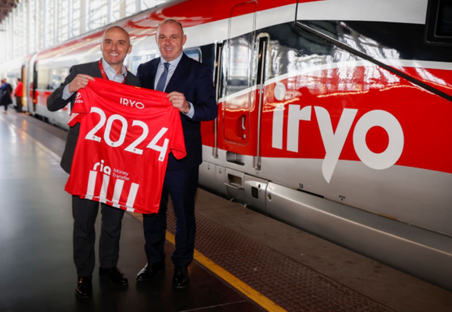 Atlético de Madrid iryo 2024