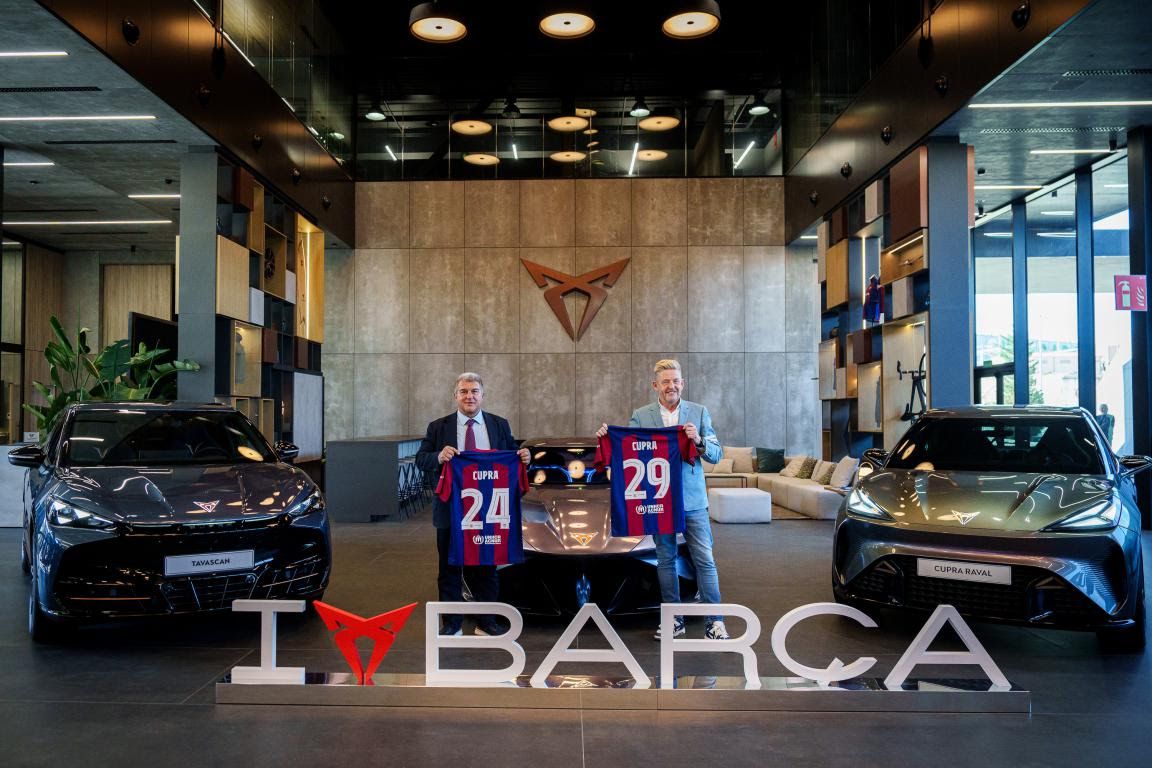 Barça-Cupra FC Barcelona patrocinio 2024