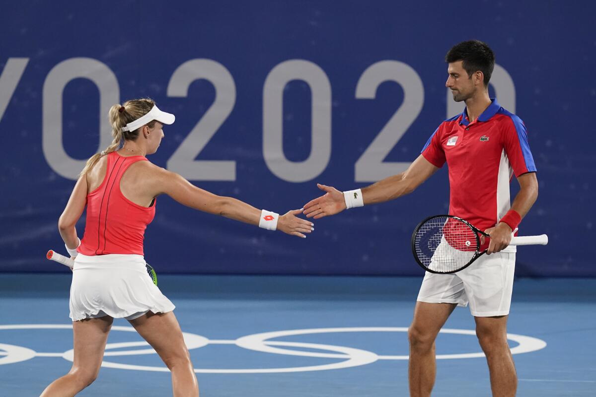 Dobles mixto djokovic