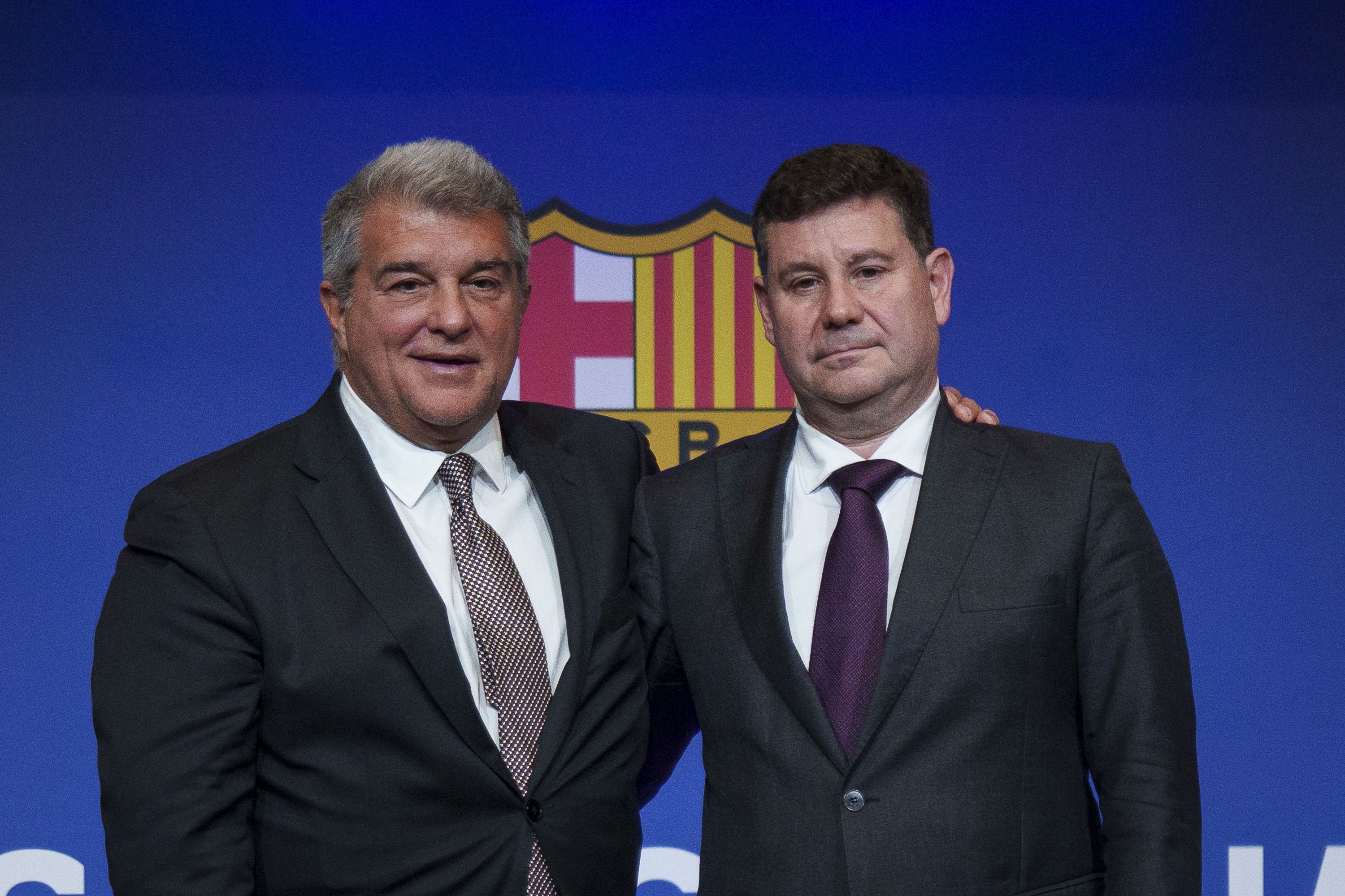 joan laporta eduard romeu fc barcelona joan laporta eduard romeu fc barcelona