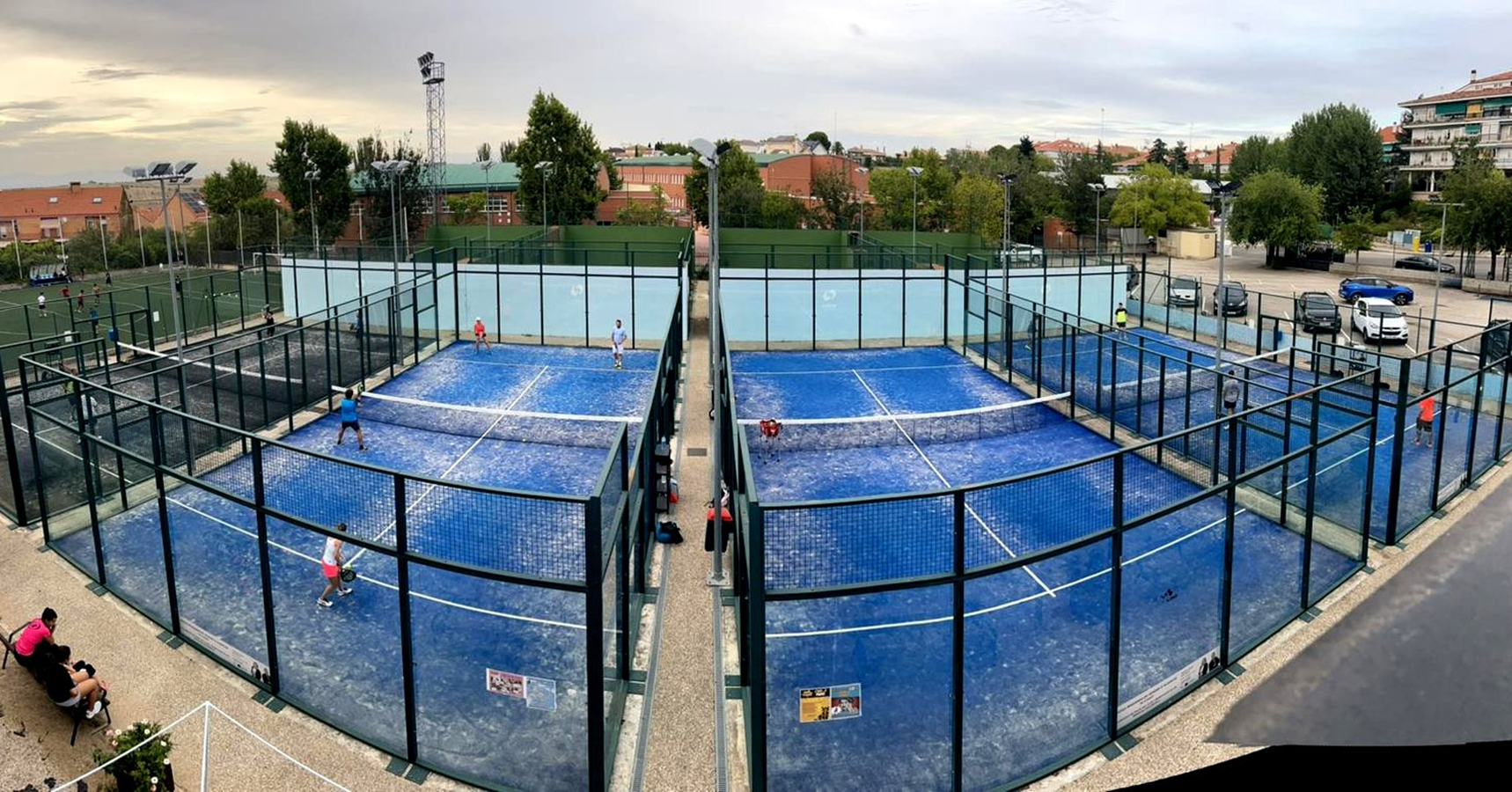 Pistas padel Coimbra 2 mostoles centro deportivo municipal