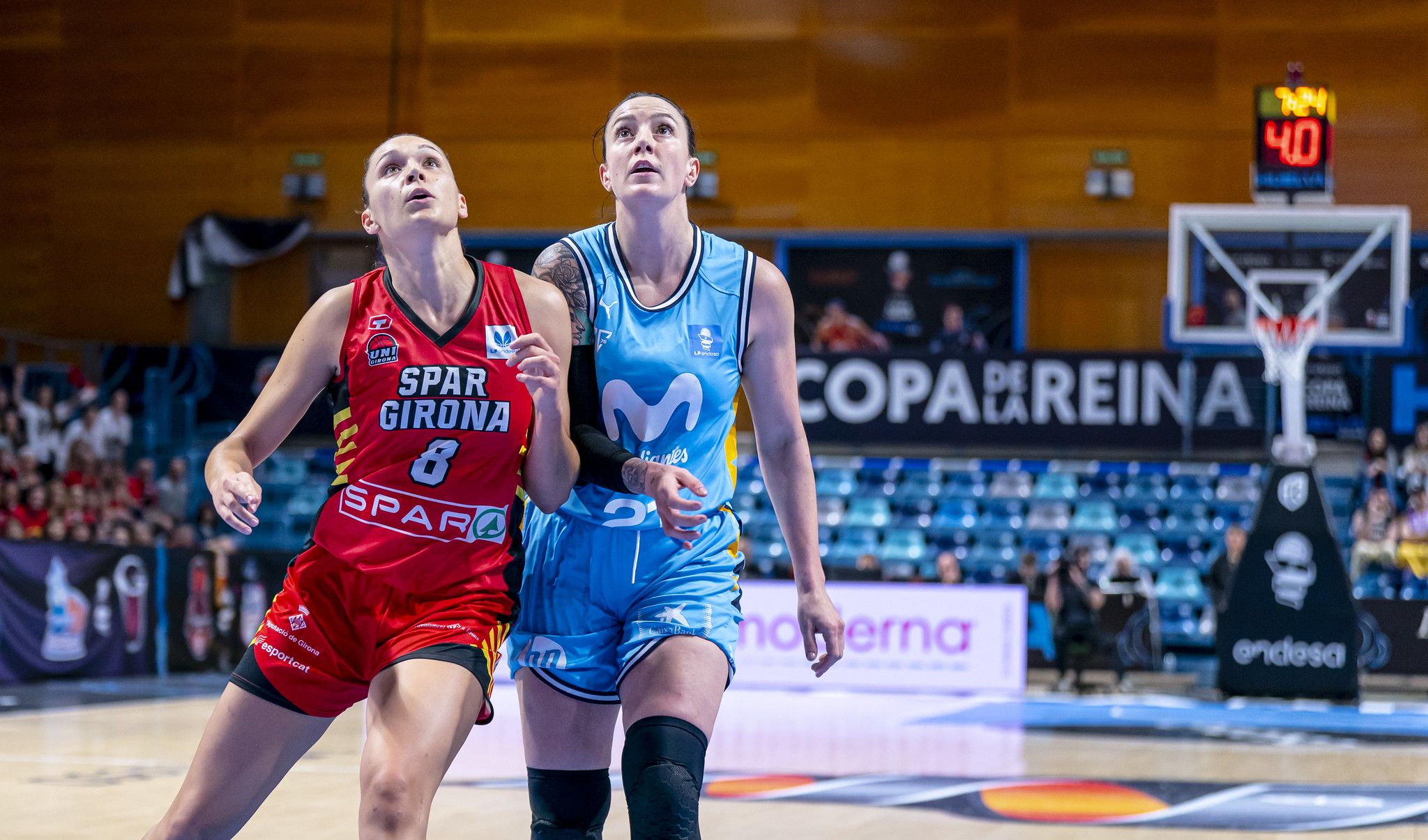 Movistar Estudiantes - Spar Girona. Copa de la Reina Baloncesto 2024