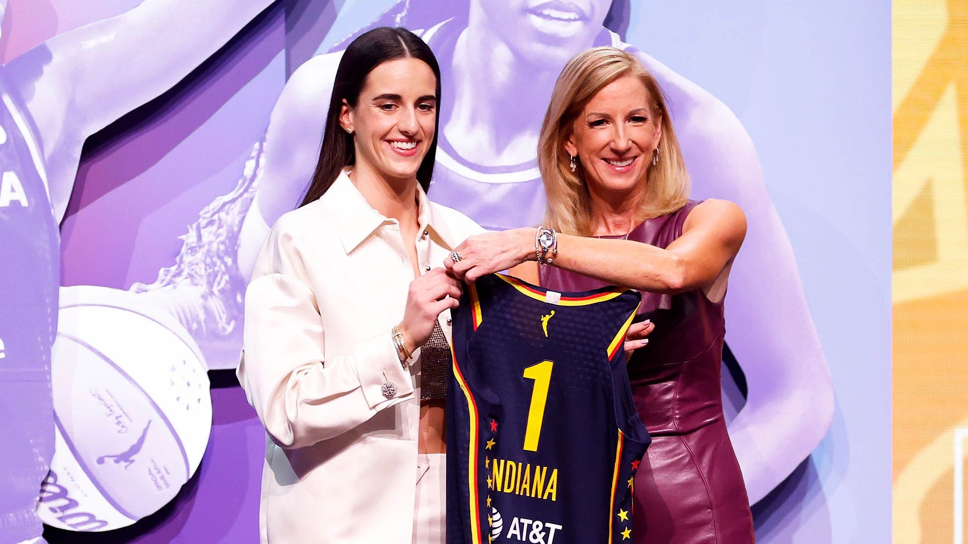 Caitlyn Clark Draft Indiana Fevers WNBA 2024