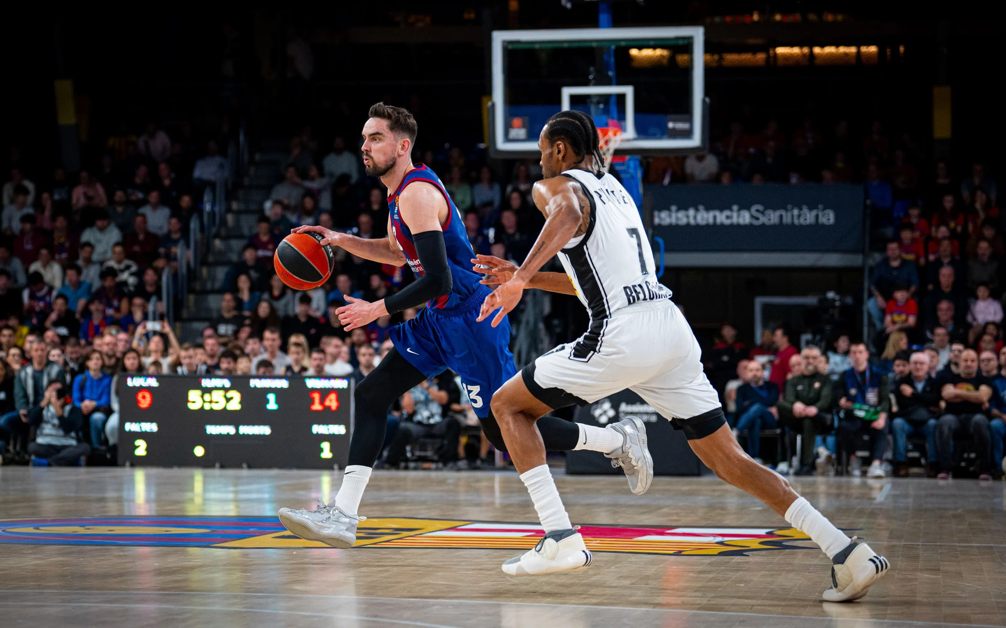 FCBBasket Partizan. Fotografía de Sara Gordon