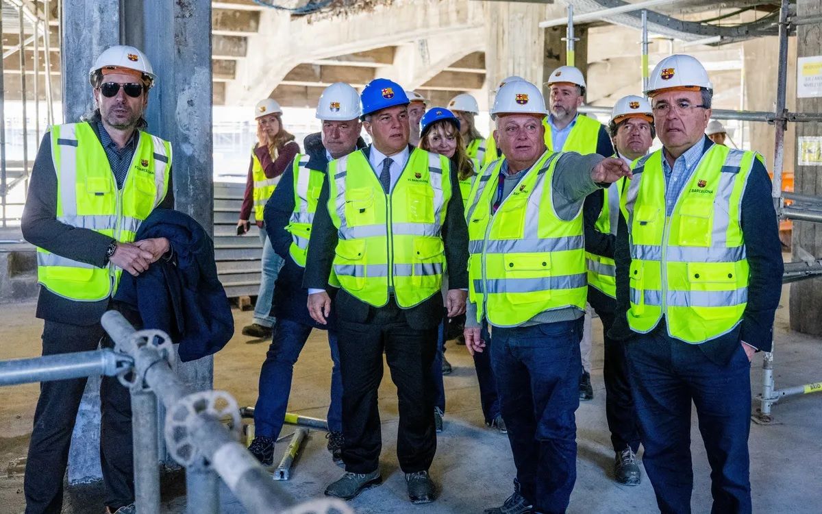 FC Barcelona Camp Nou Joan Laporta obras Espai Barça 2024