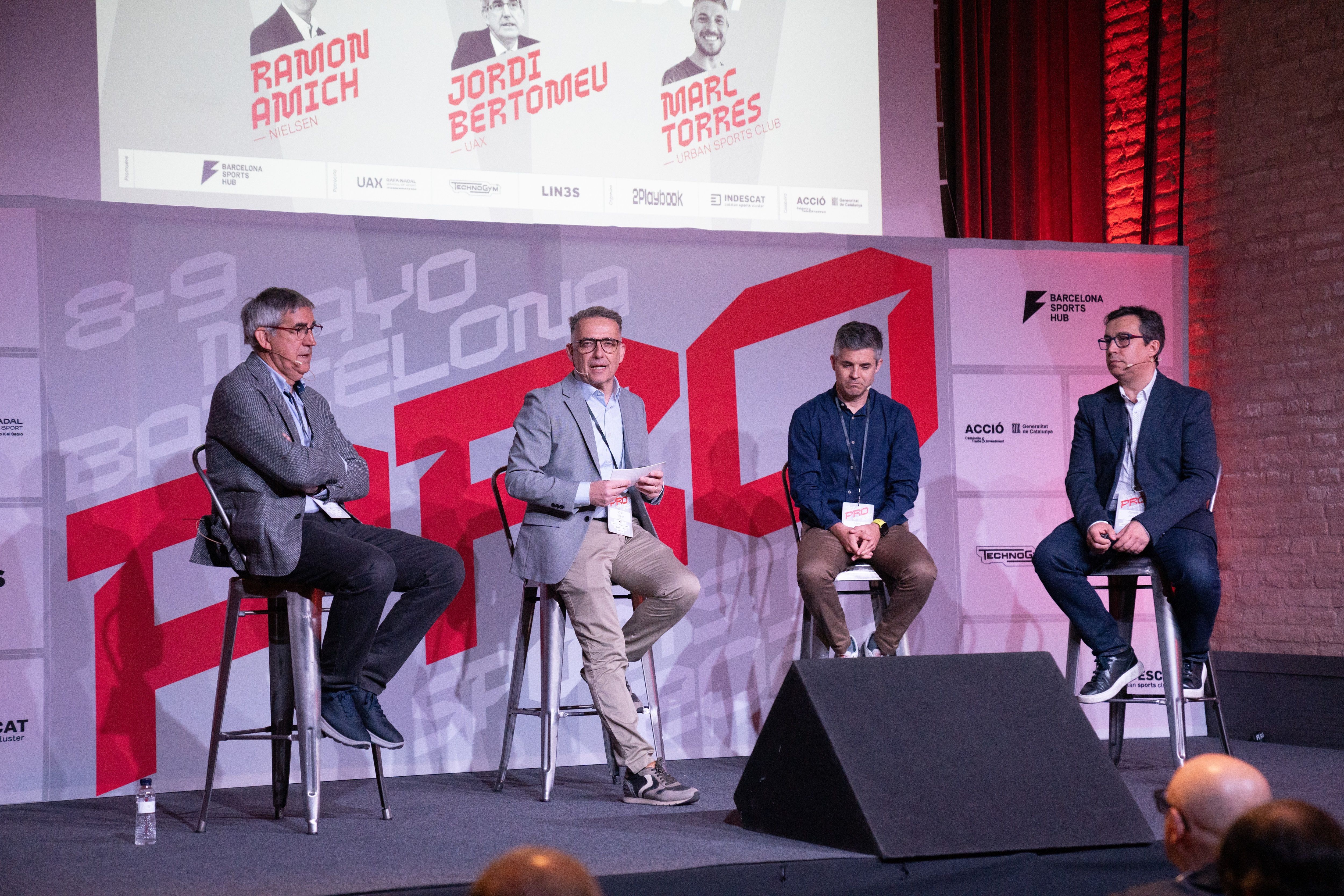 PRO Sportstech 2024 Panel Rapido y personalizado carrera captar atencion consumidor Nielsen UAX Heretics Urban Sports Club Bertomeu