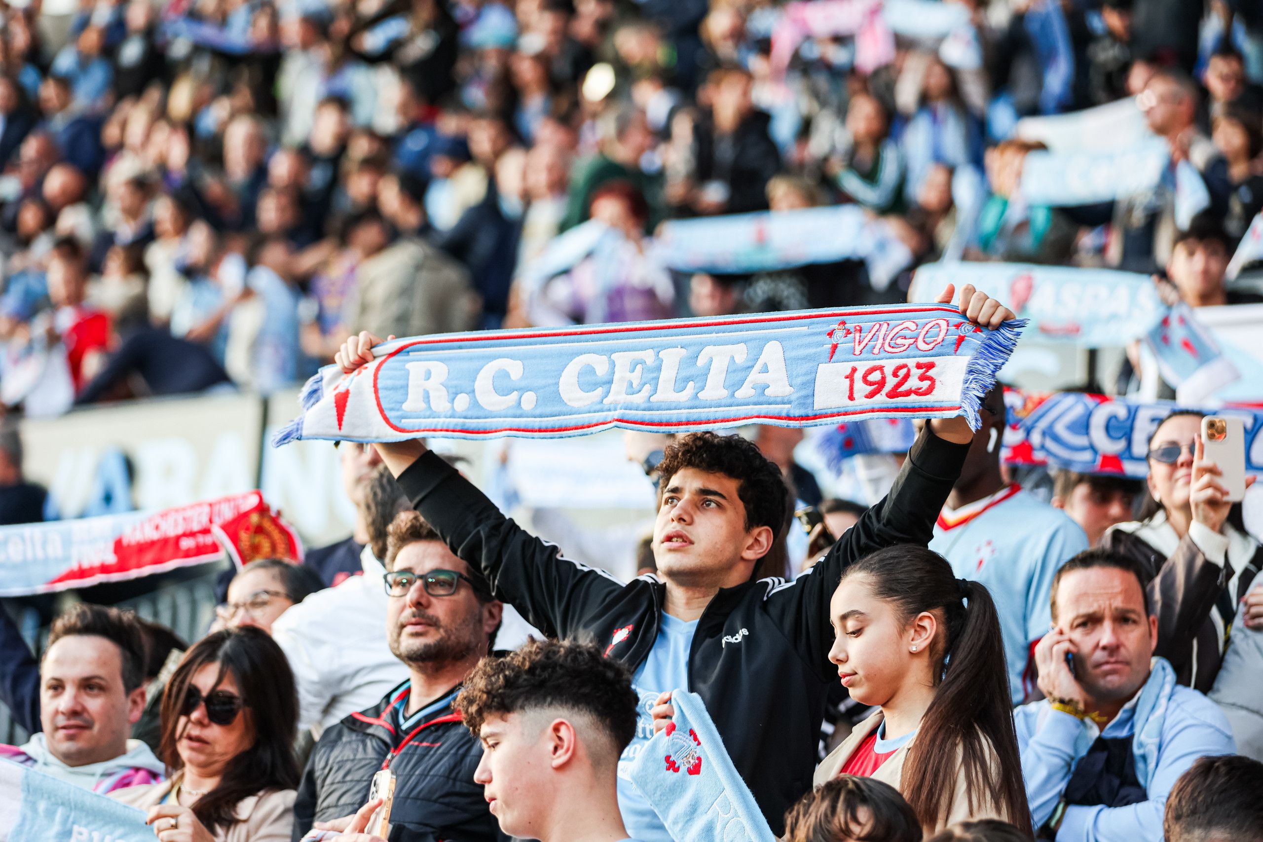 RC Celta aficionados gradas visitantes