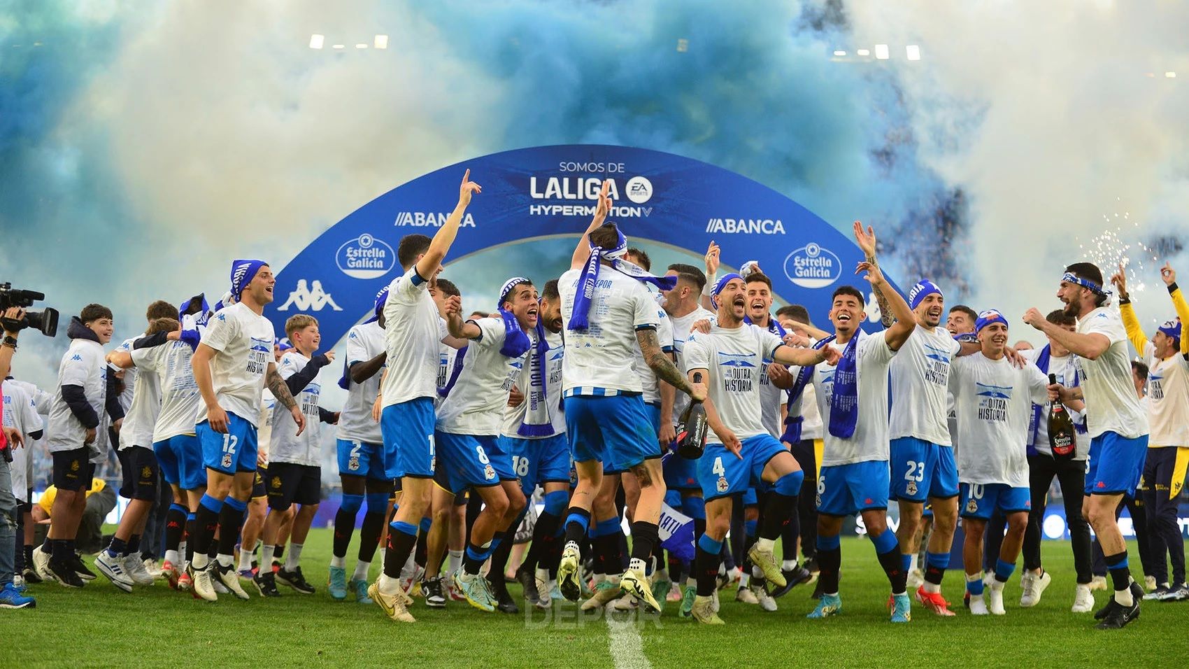RC Deportivo fiesta ascenso laliga 2024
