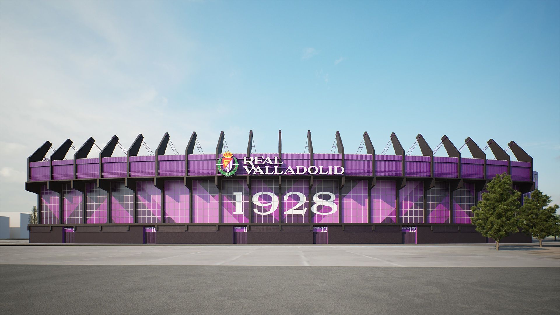Real Valladolid Molcaworld Fachada obra 2024