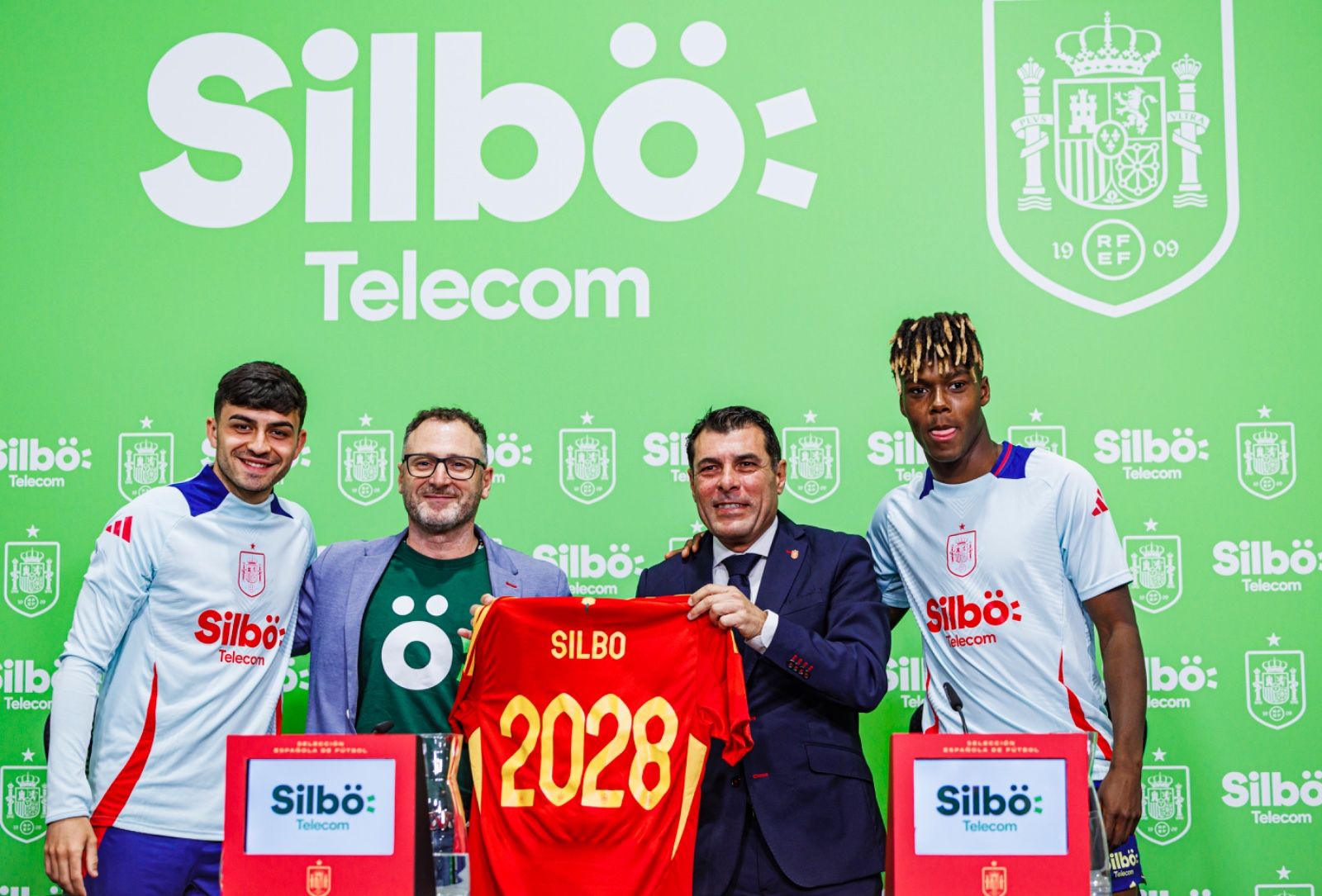 Presentación del acuerdo con Silbö. / RFEF Presentación del acuerdo con Silbö. / RFEF