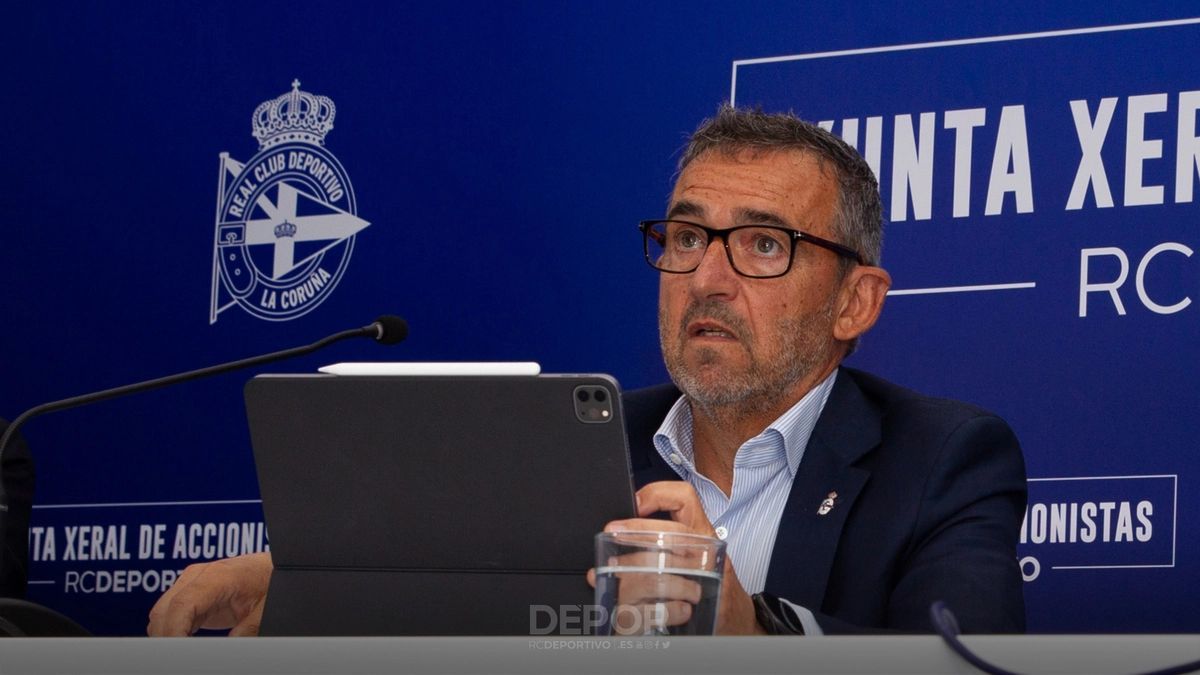 RC Deportivo presidente saliente Alvaro Garcia Dieguez junta 2024