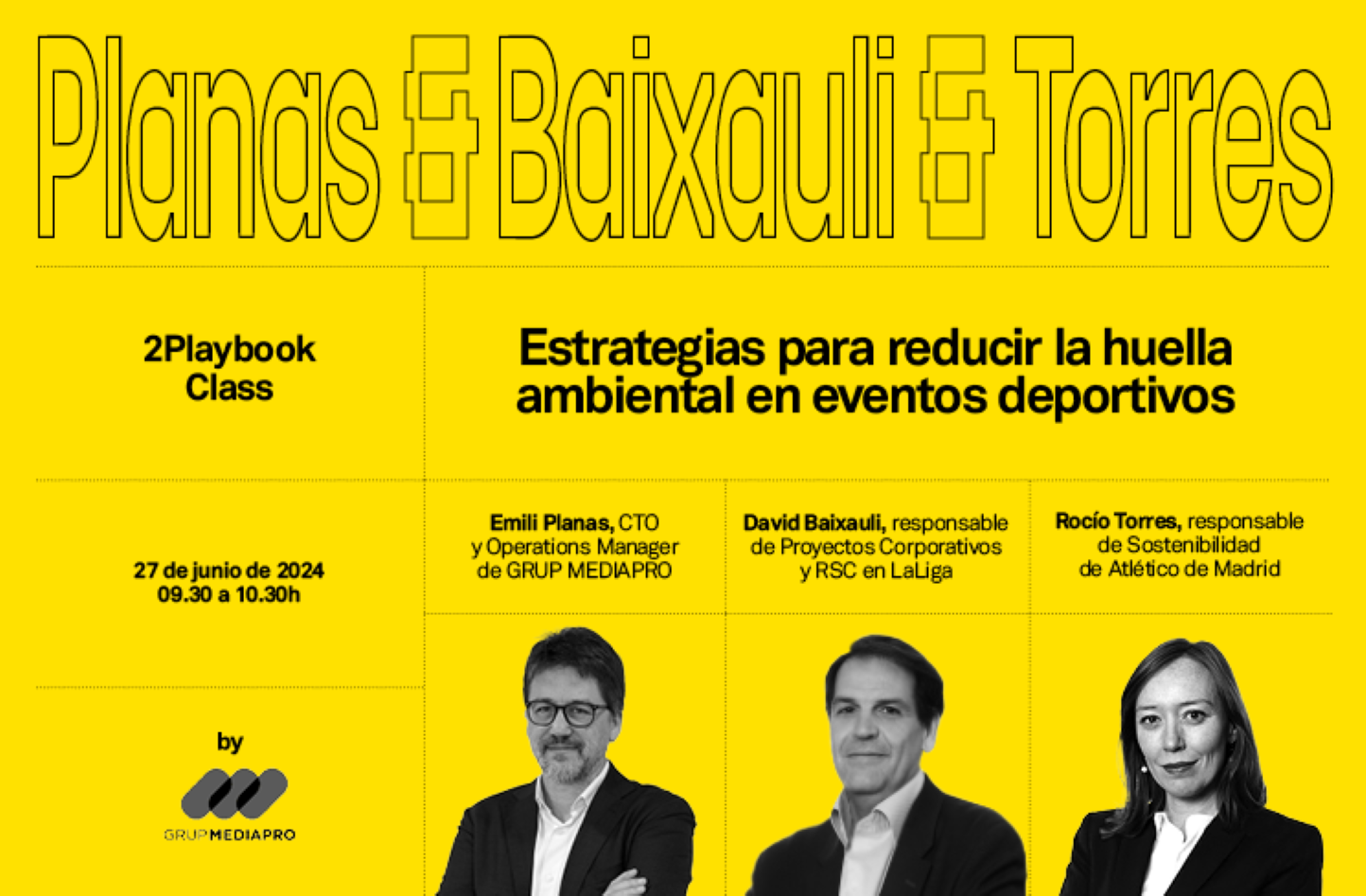 Class eventos deportivos sostenibles