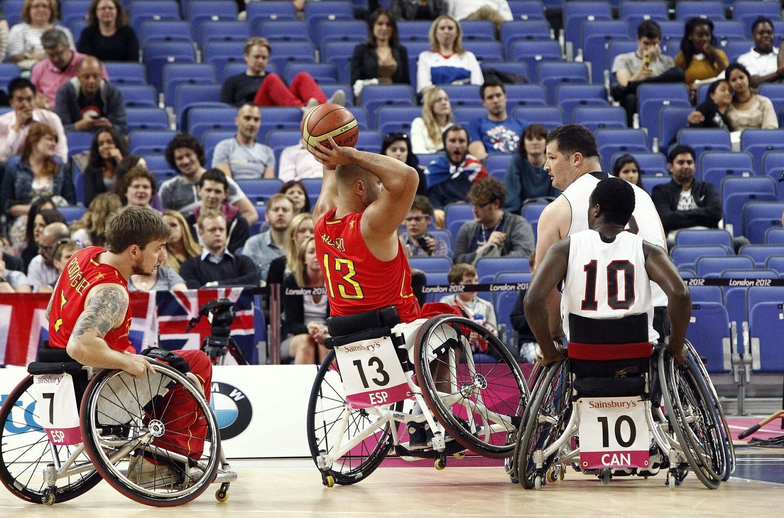 paralimpicos baloncesto juegos