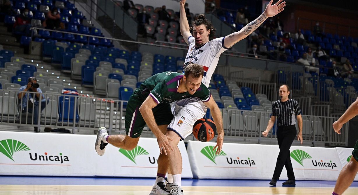 Unicaja Málaga vs Obradoiro ACB. Fotografía de G.Pozo