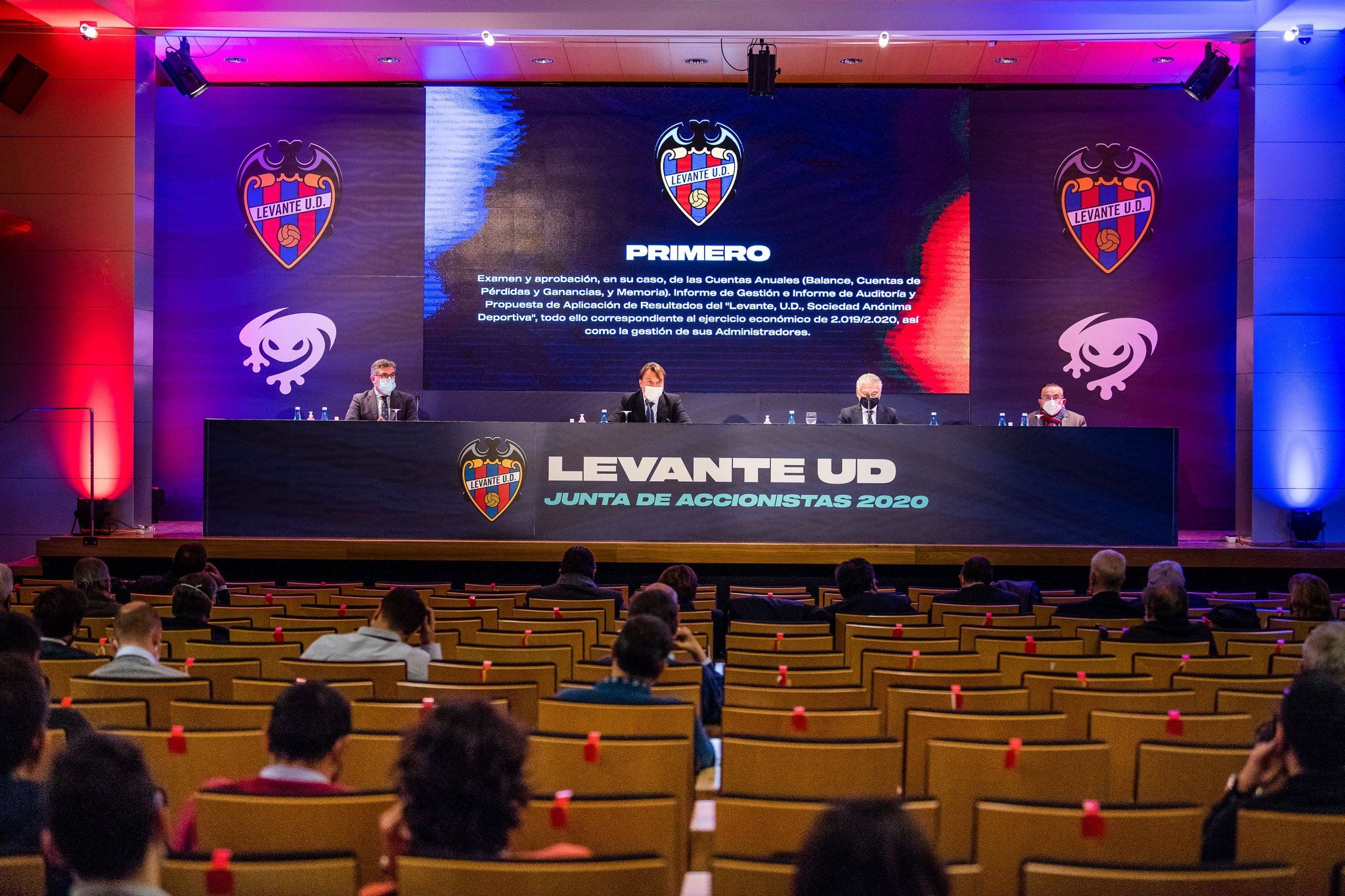 levante ud junta accionistas 2020
