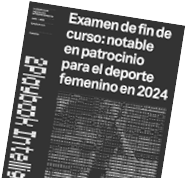 Promo notable patrocinio deporte femenino